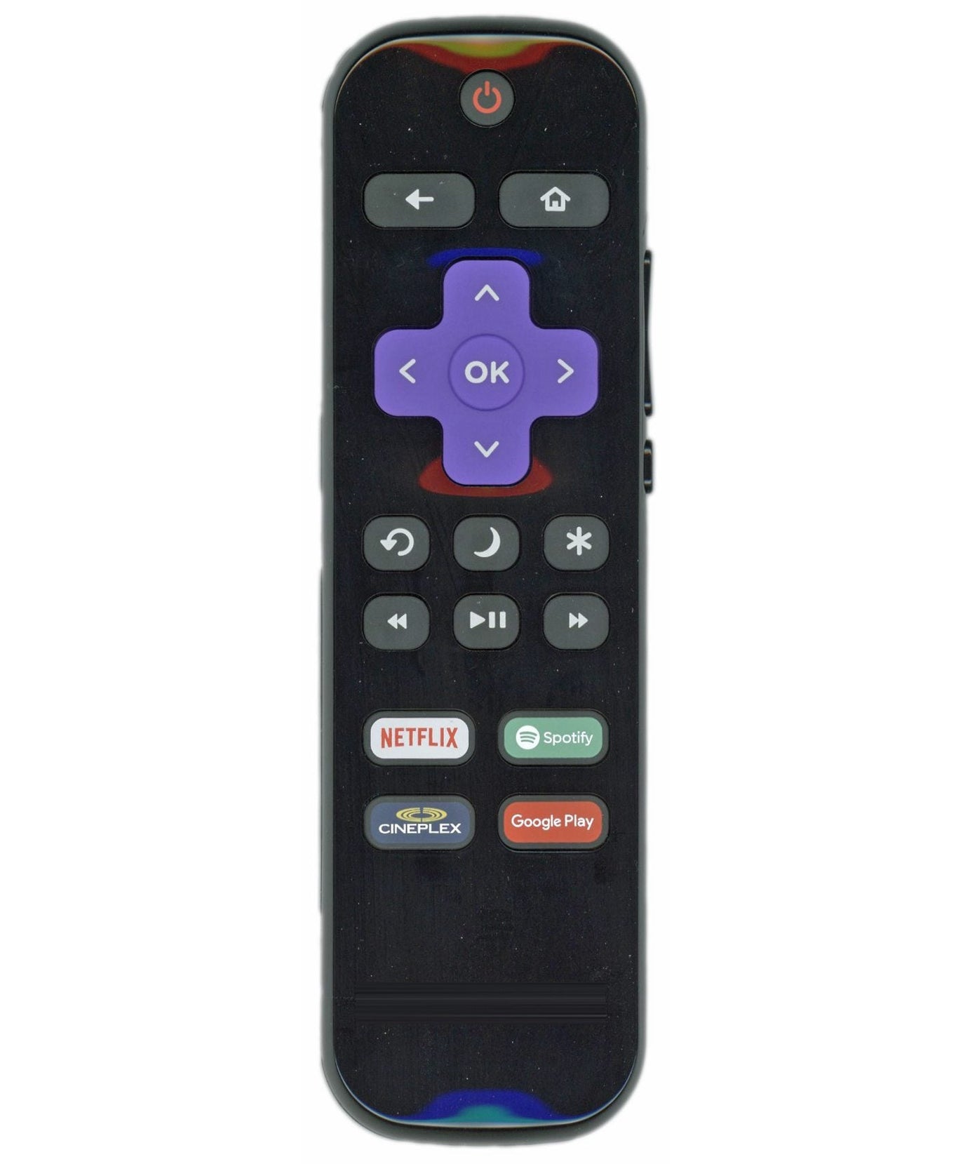 Insignia NS-RCRUDCA-18 2017 ROKU TV Remote Control - 398GR10BEBYN0007