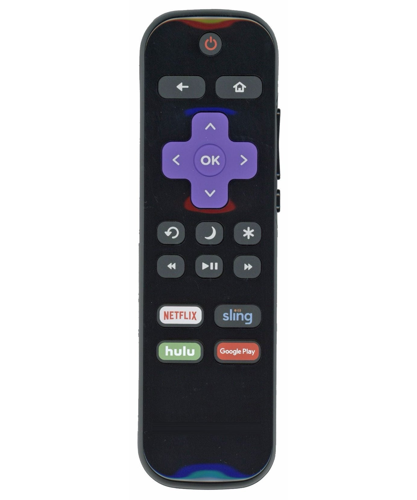 Insignia NS-RCRUDUS-18 2017 Roku TV Remote Control | Netflix | Sling | Hulu | Google Play - 398GR10BEBYN0006