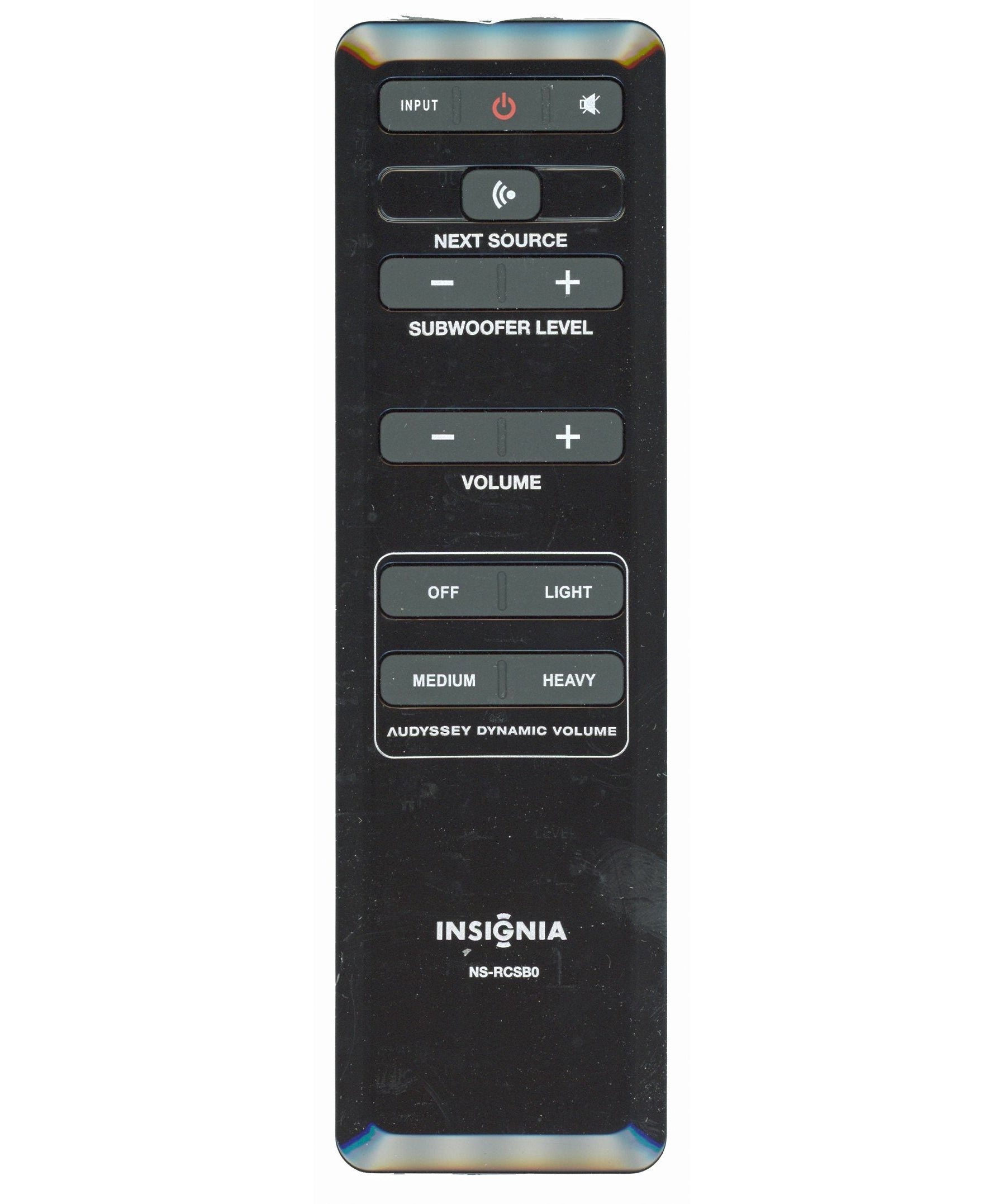 Insignia NSRCSB0 Sound Bar Remote Control