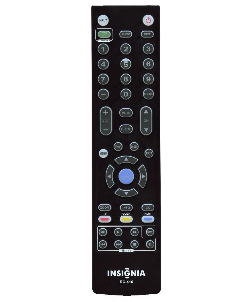 Insignia RC410 TV Remote Control - 098GRABD6NEBYA