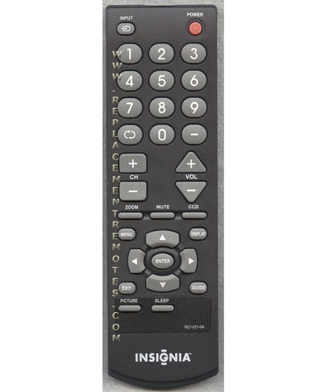 Insignia RCV210A TV Remote Control