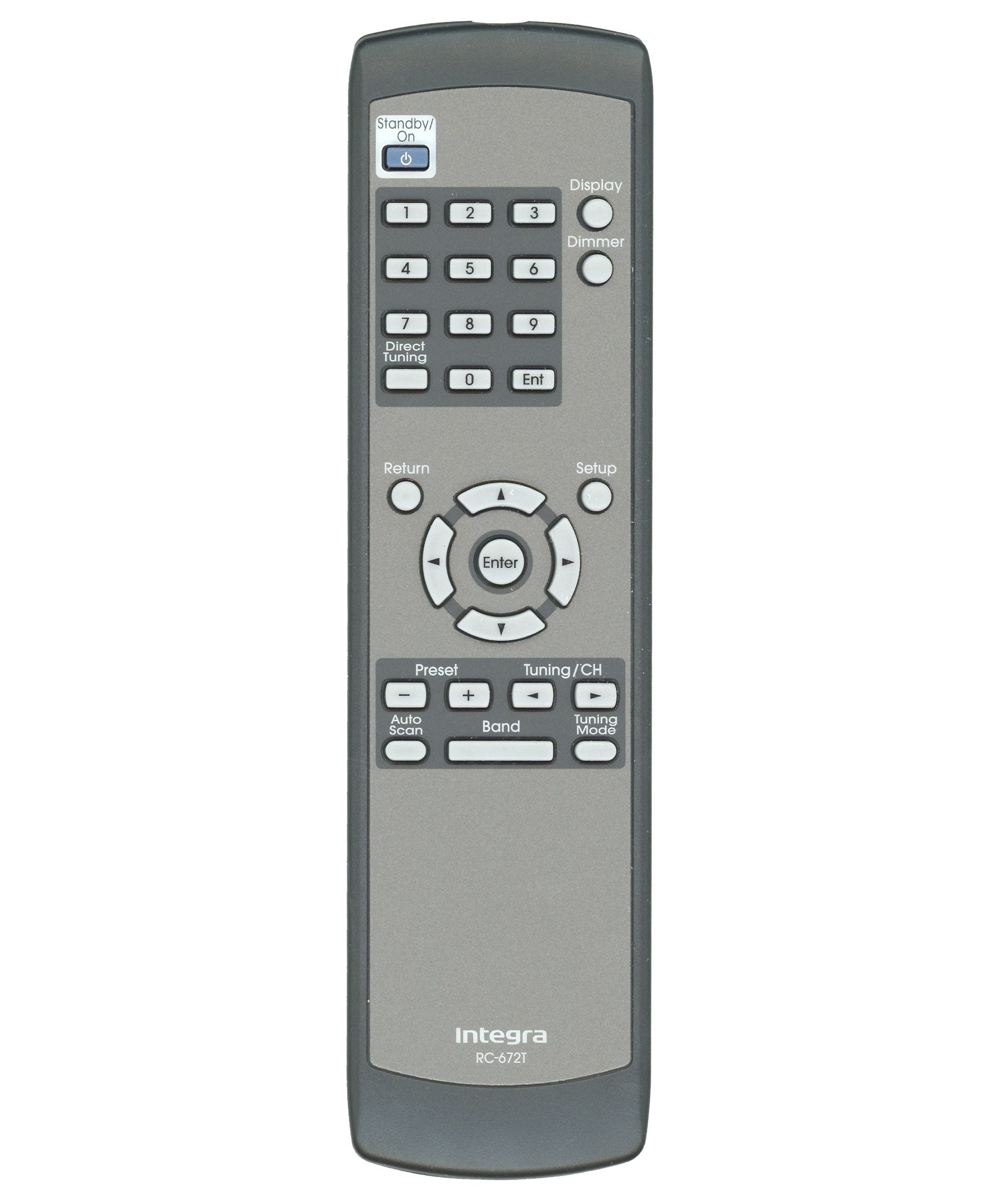 Integra RC672T Audio Remote Control