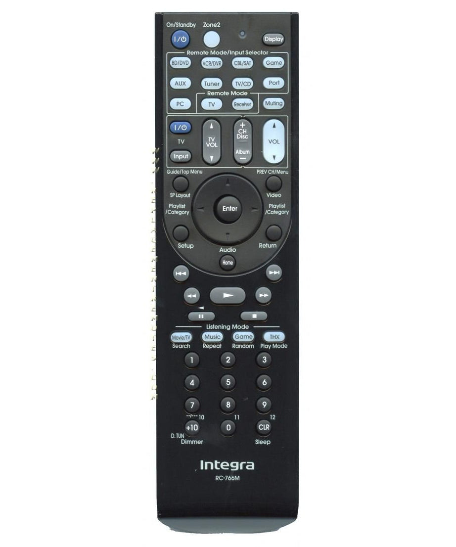 Integra RC766M / 24140766 A/V Receiver Remote Control