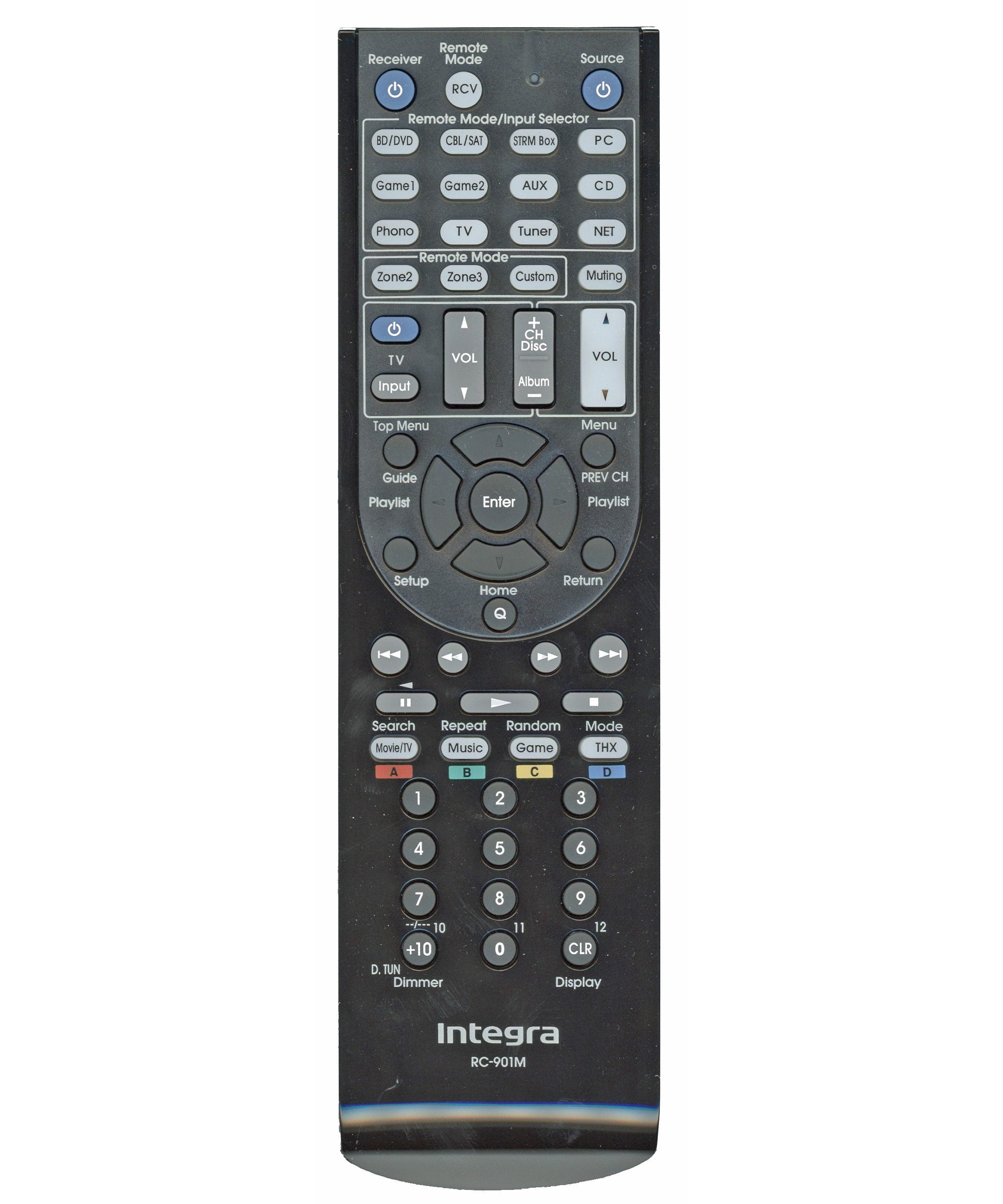 Integra RC901M / 24140901 A/V Receiver Remote Control
