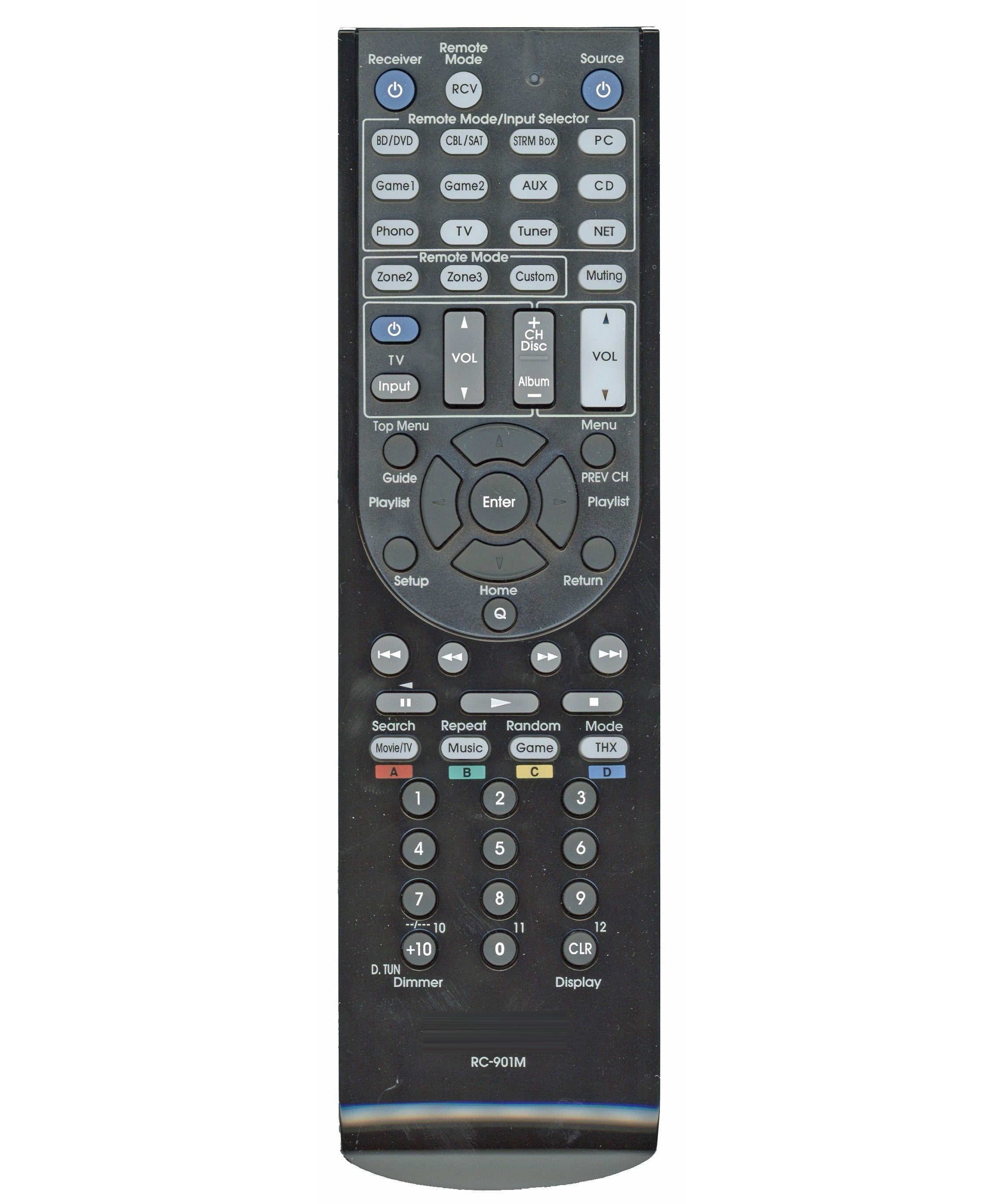 Integra RC901M / 24140901 A/V Receiver Remote Control