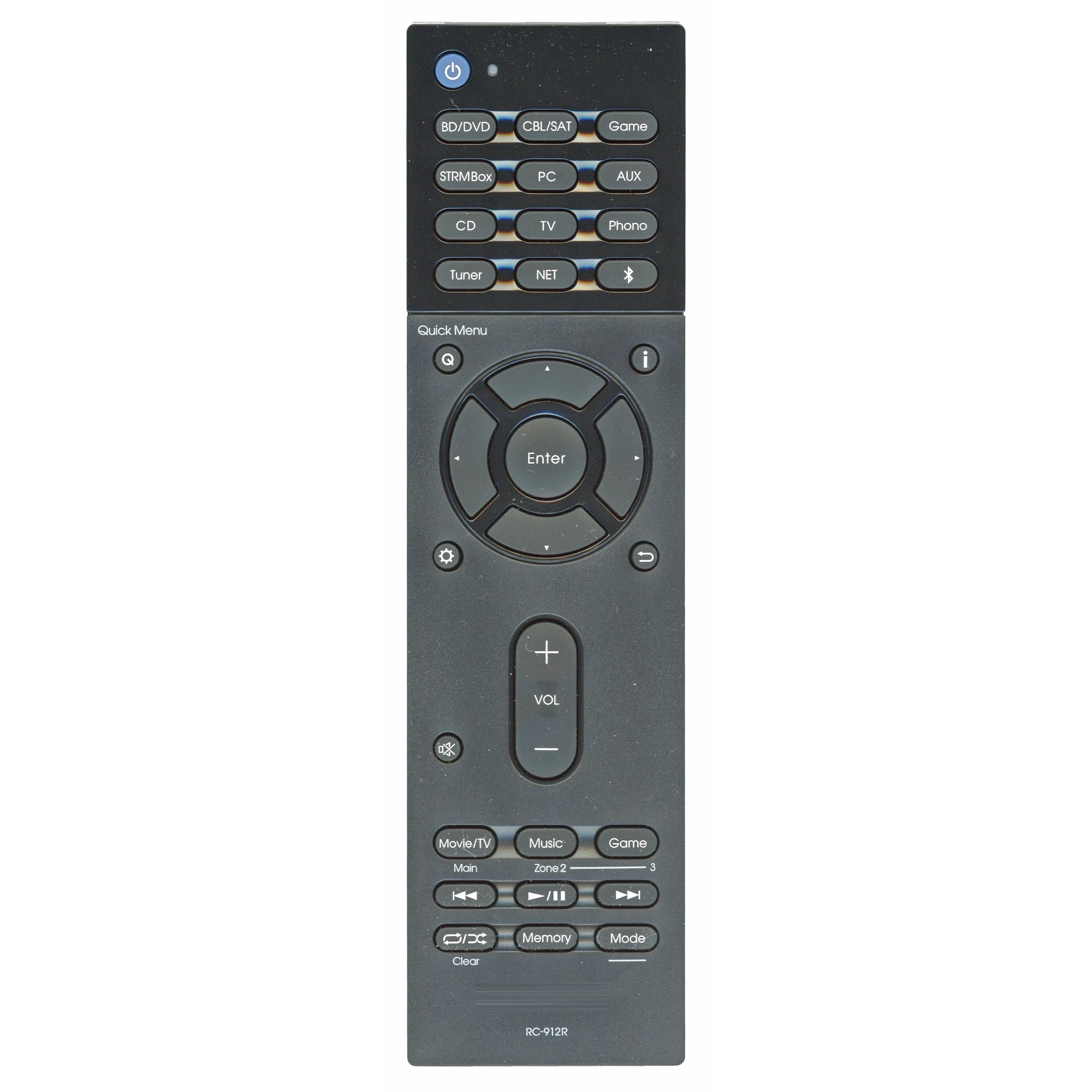 Integra RC912R Receiver Remote Control - 24140912 DRX 3.1, DRX31
