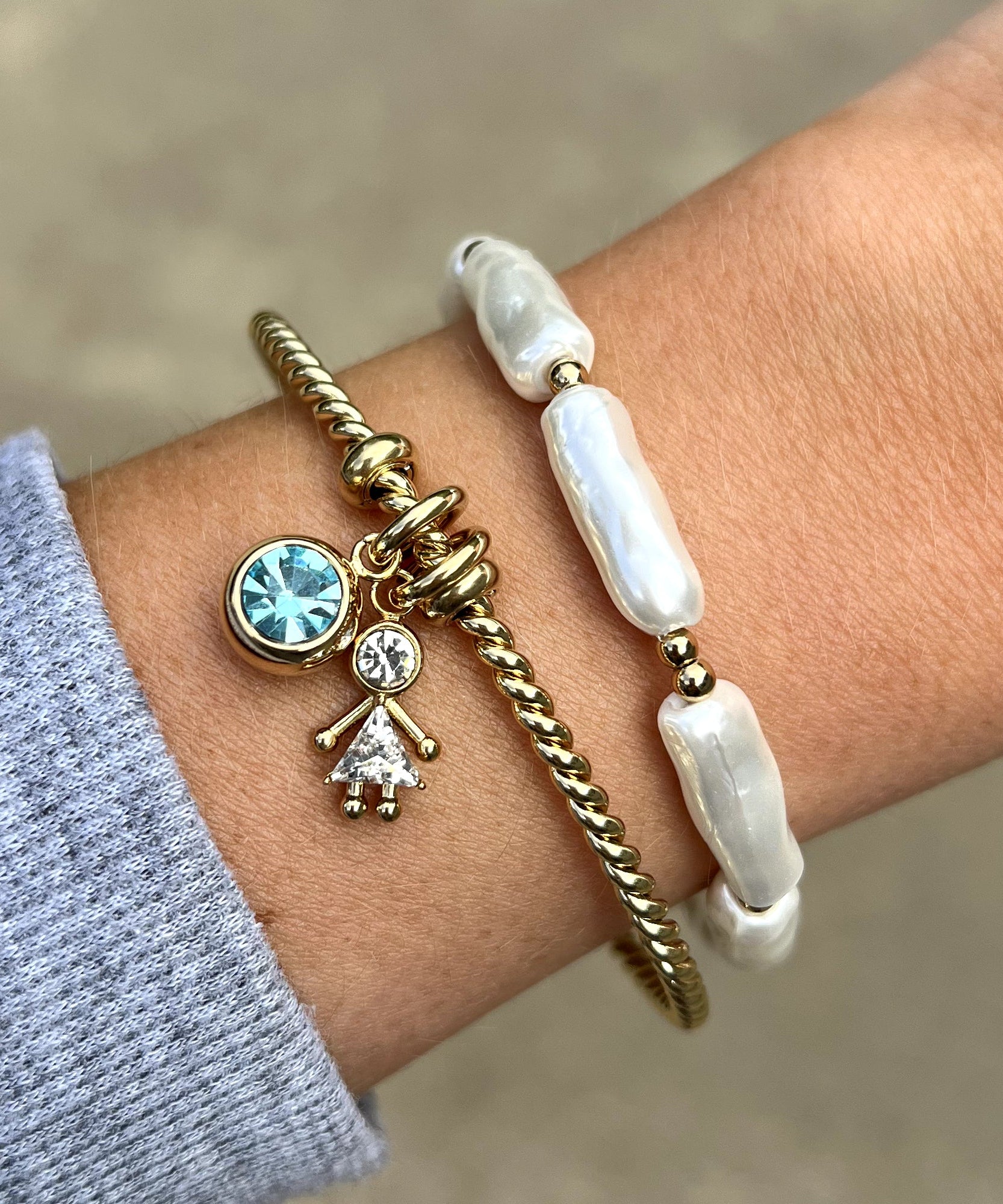 March Birthstone Interchangeable Charm