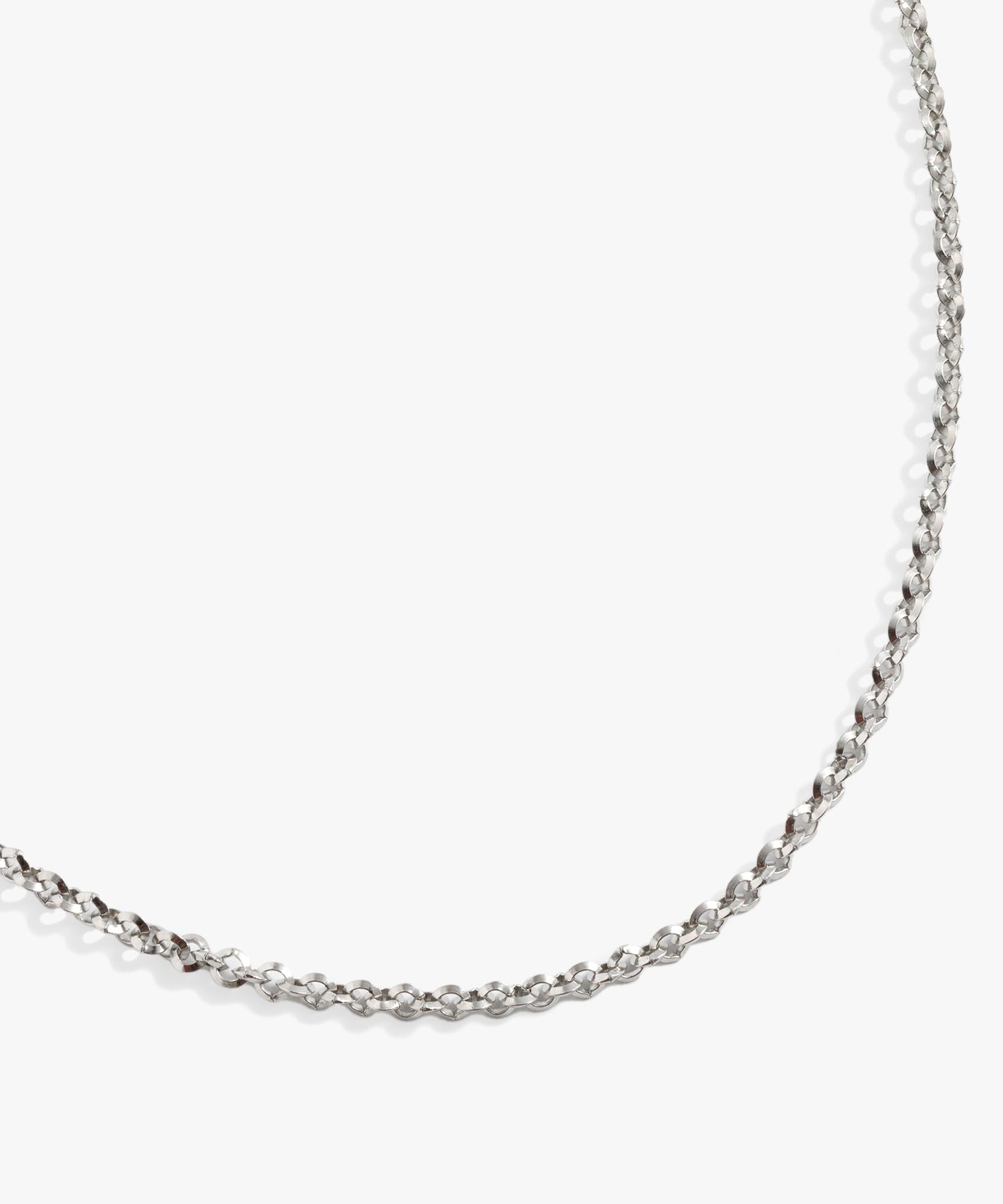 Faceted Rolo Charm & Layering Necklace