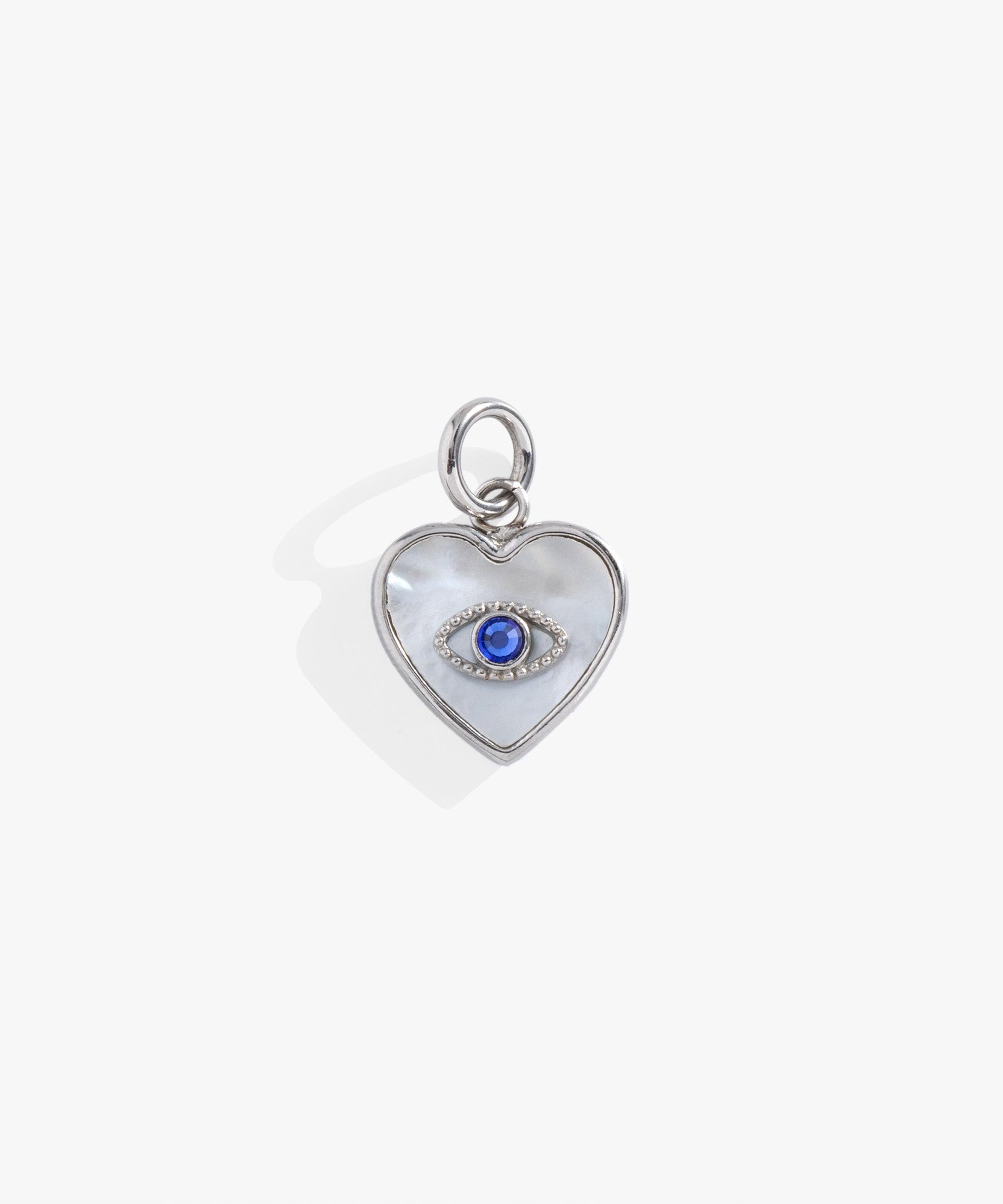 Evil Eye Heart Interchangeable Charm
