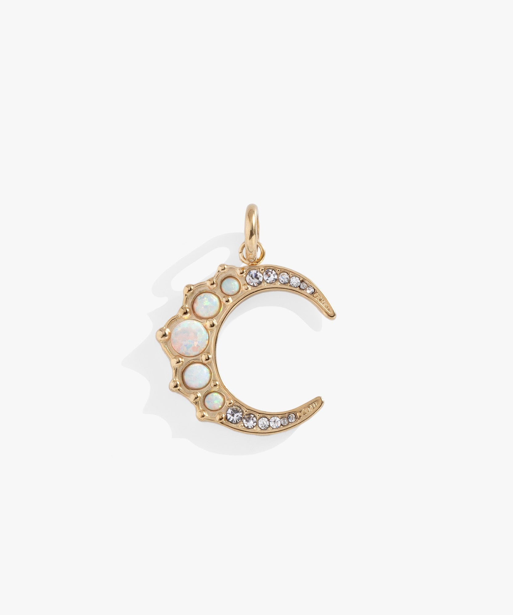 Opal Moon Interchangeable Charm