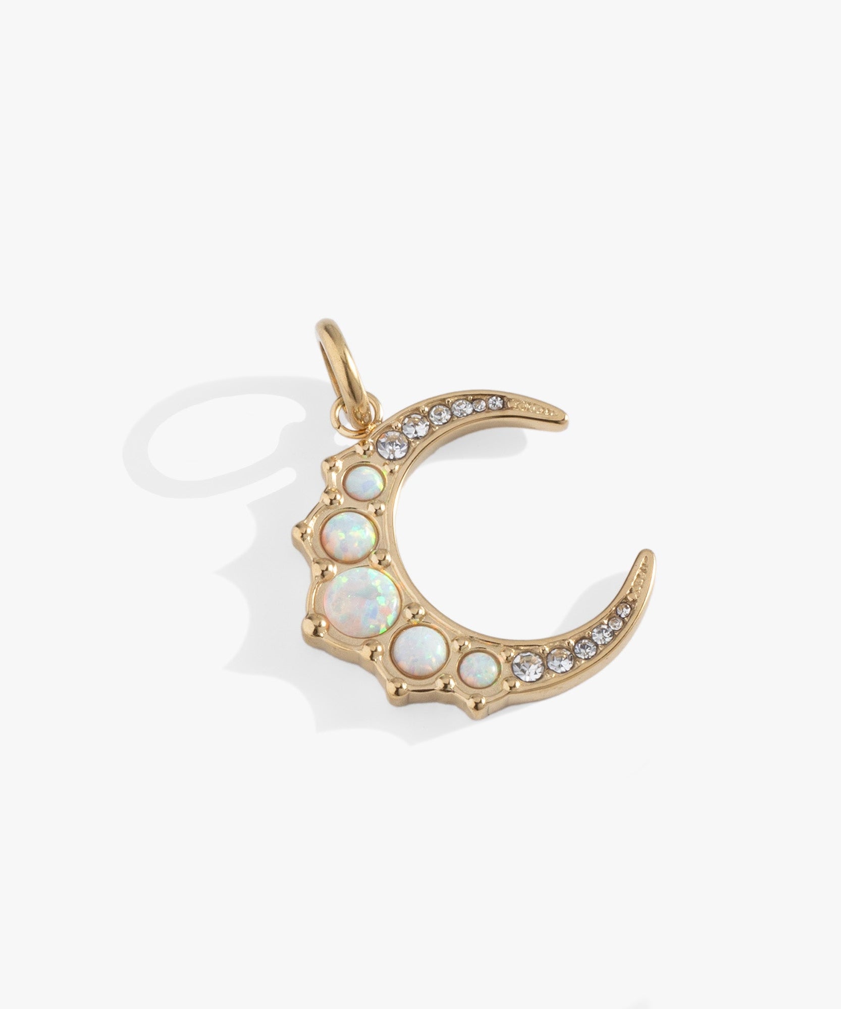 Opal Moon Interchangeable Charm