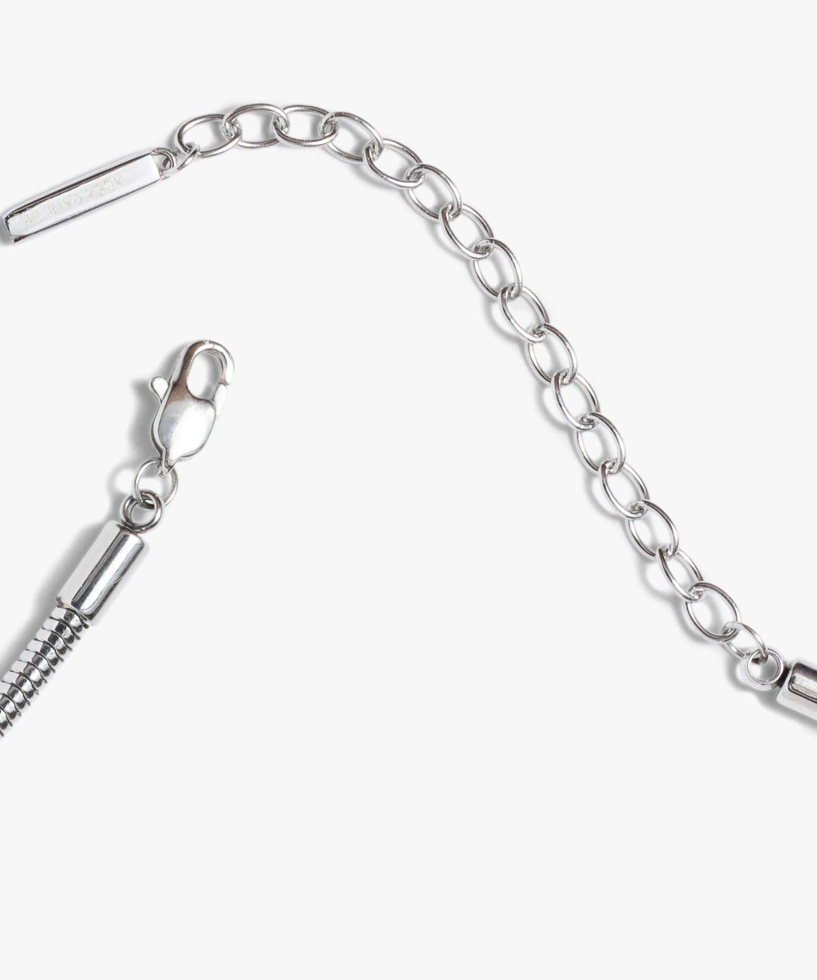 Round Herringbone Charm & Layering Necklace