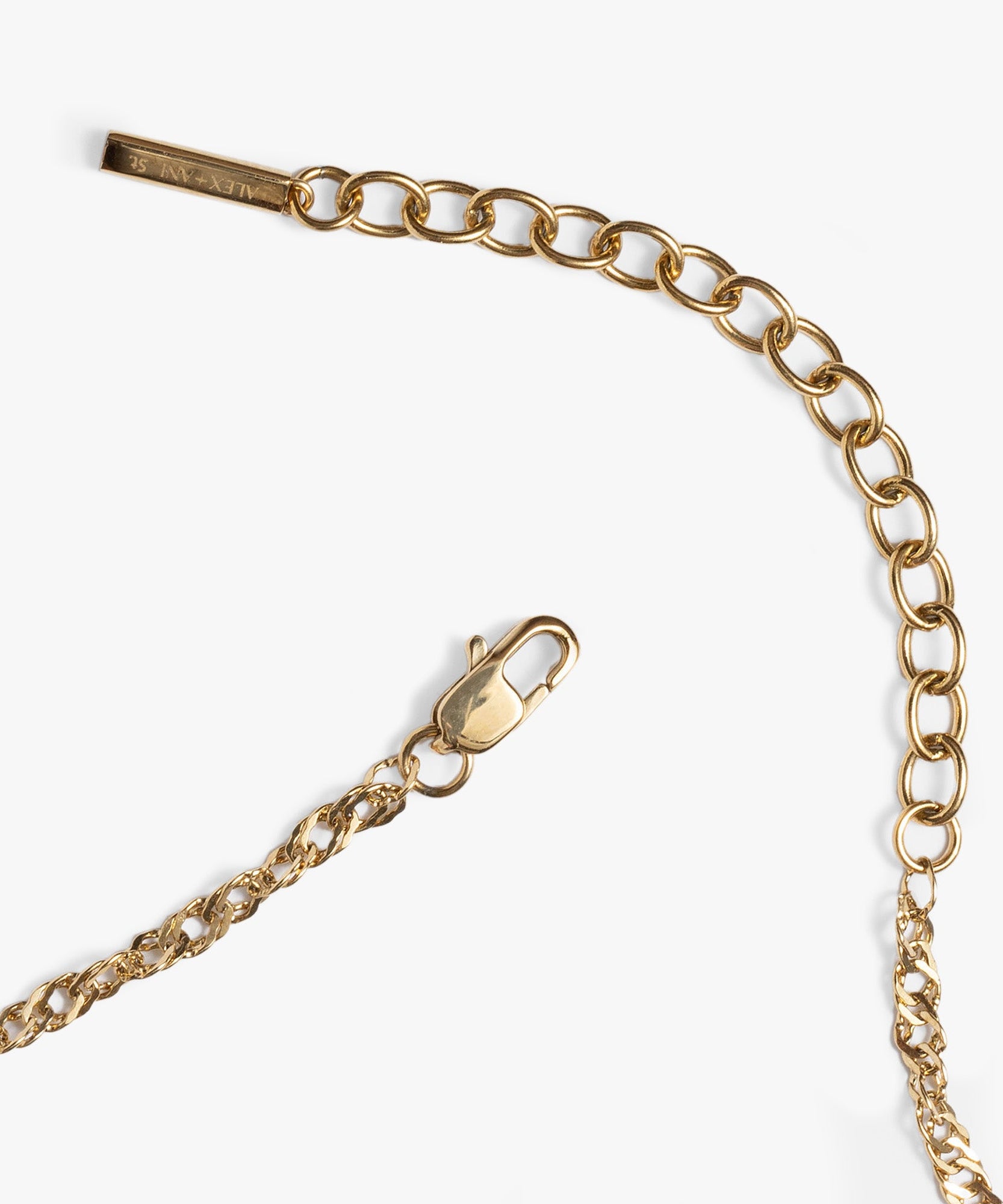 Singapore Chain Charm & Layering Necklace