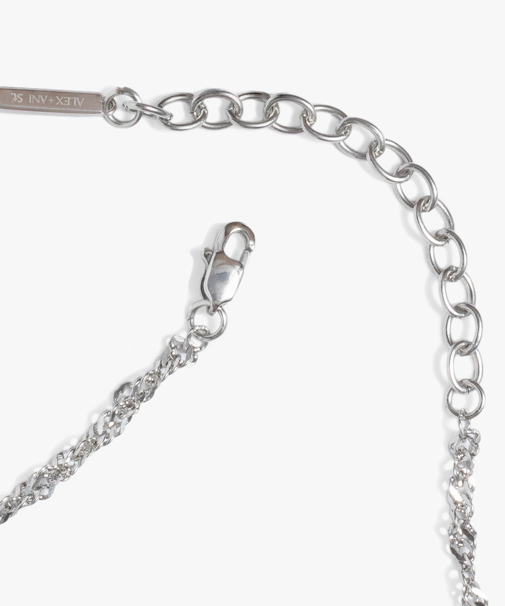 Singapore Chain Charm & Layering Necklace