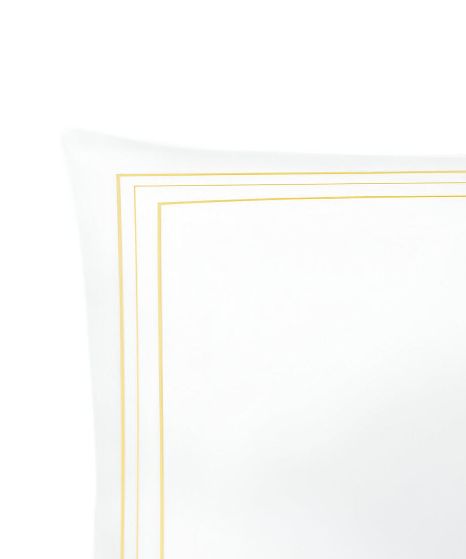 400TC Cotton Classic Embroidery Sateen Solid Duvet Cover Set