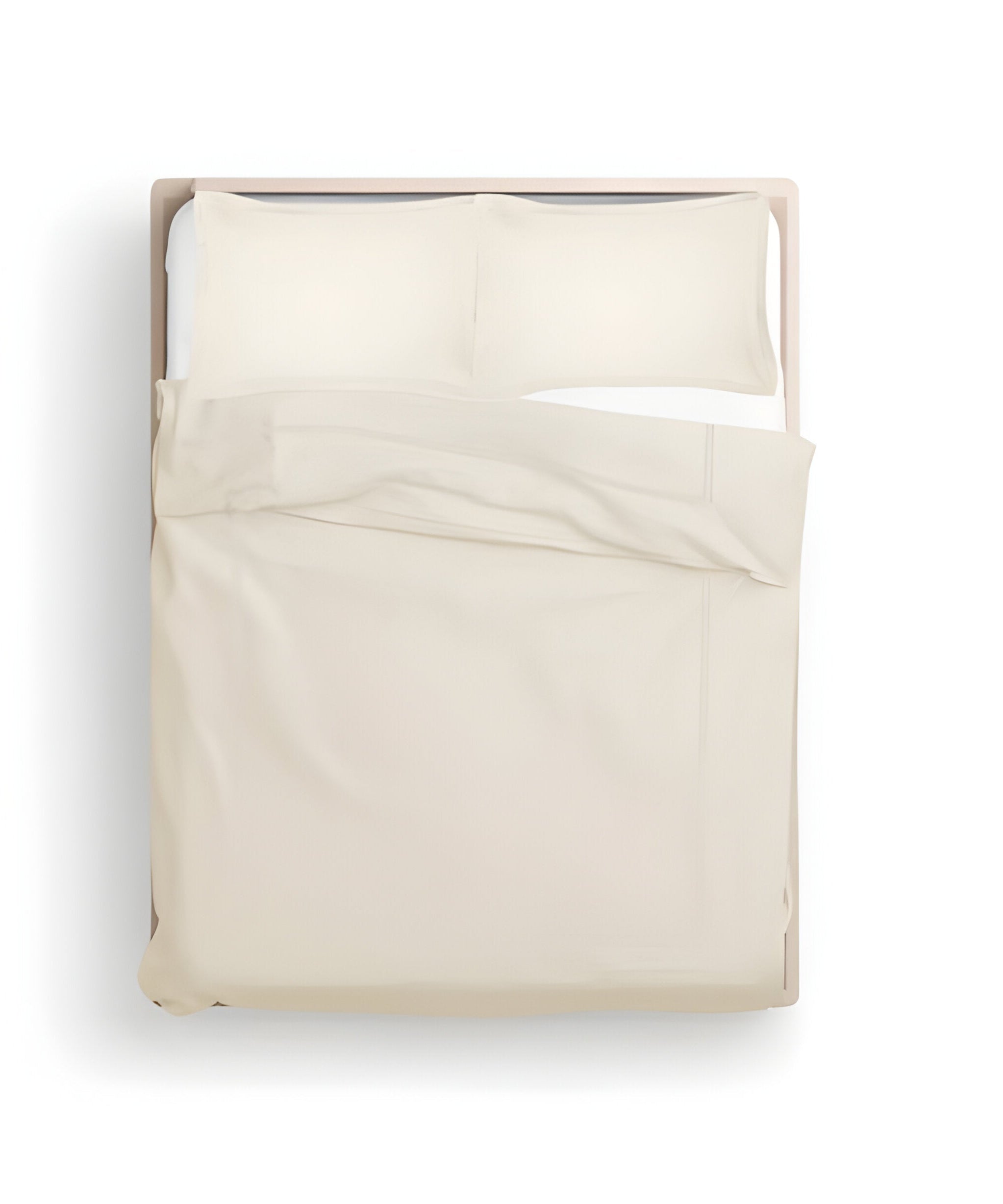 400TC Cotton Luxurious Double Embroidery Sateen Solid Duvet Cover Set
