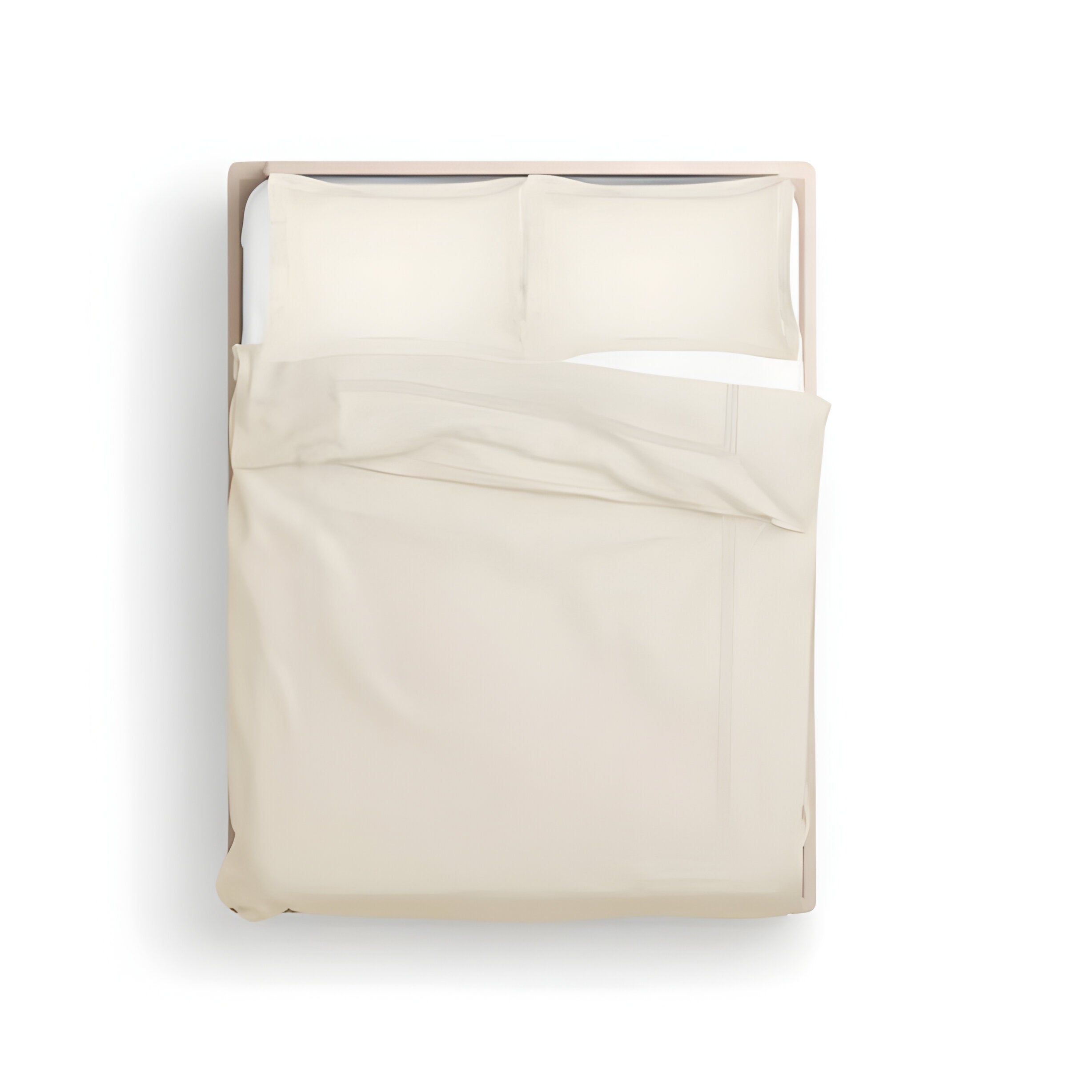 400TC Cotton Luxurious Triple Embroidery Sateen Solid Duvet Cover Set