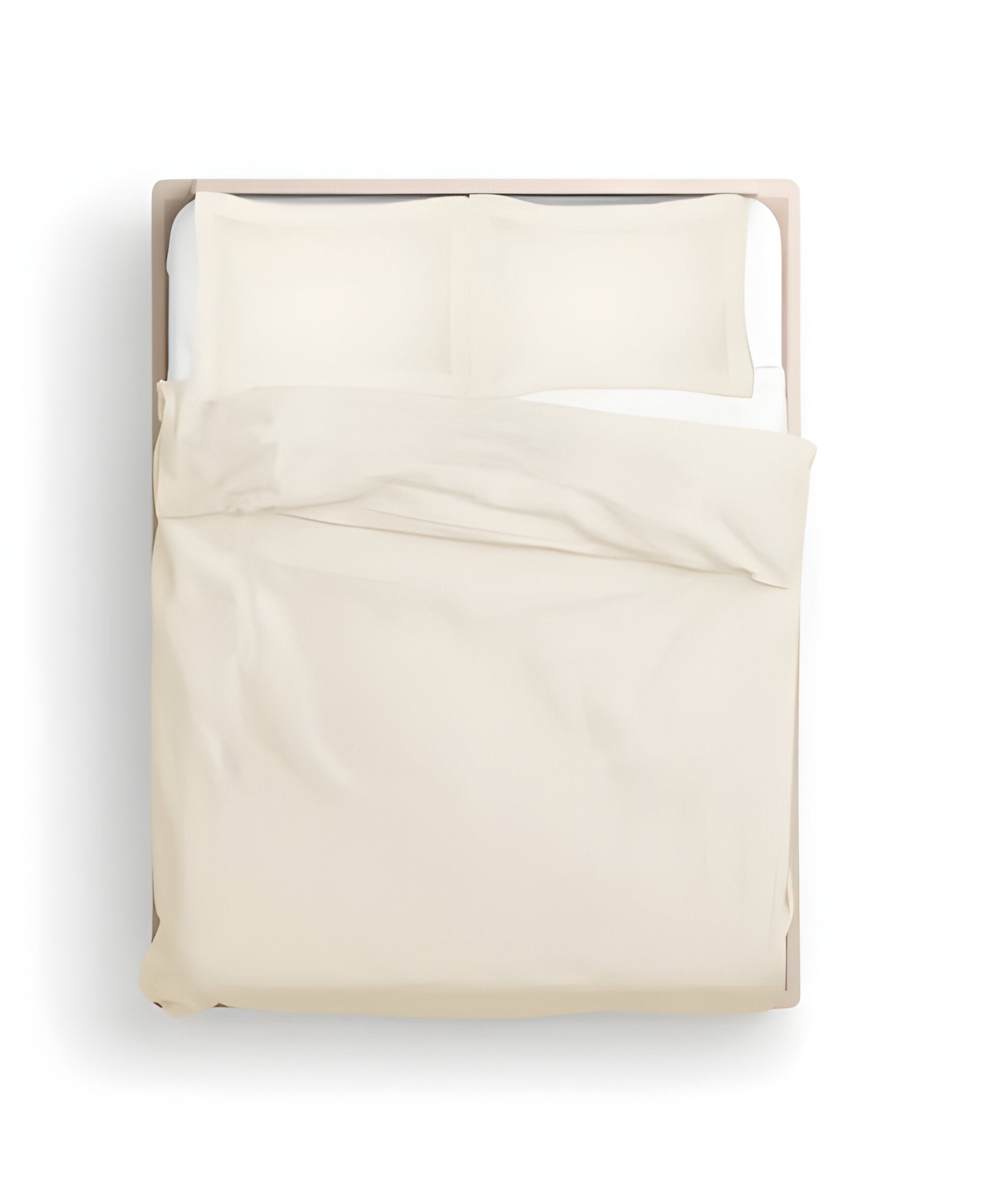 300TC Cotton Percale Solid Duvet Cover Set