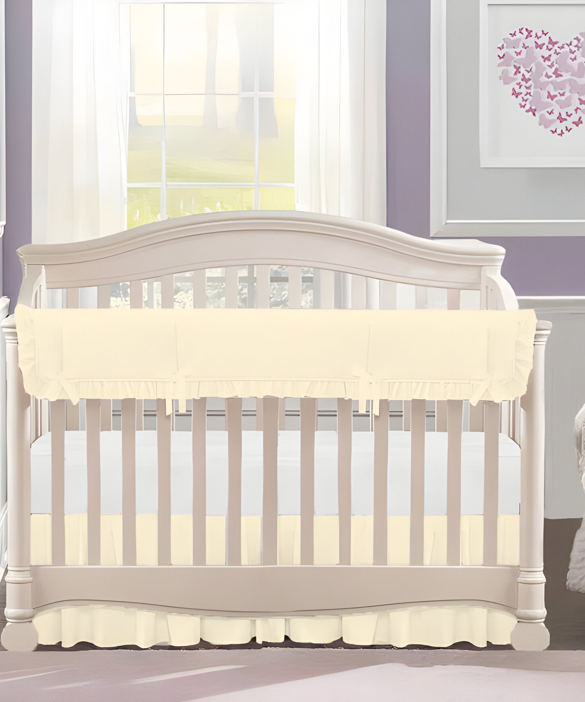 Cotton Knitted Crib Rail Cover