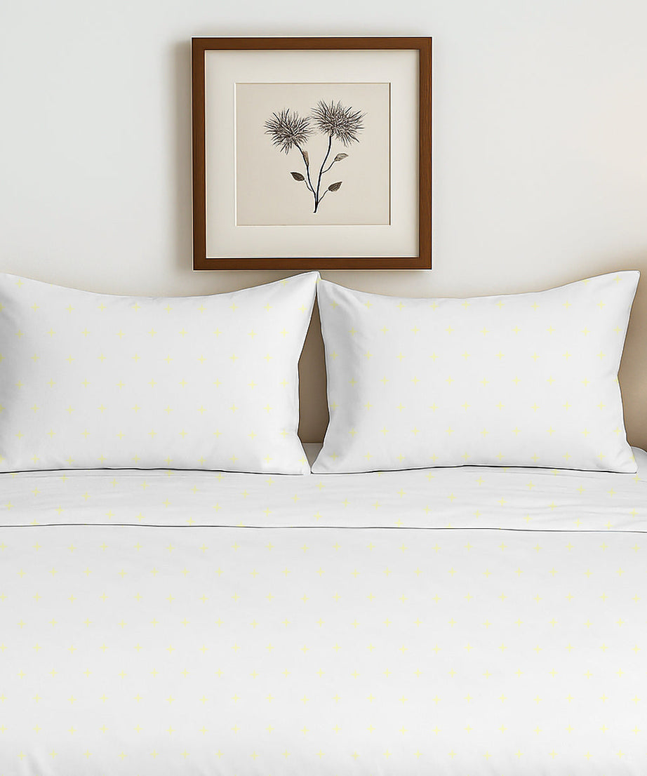 Plus Embroidered Duvet Cover Set