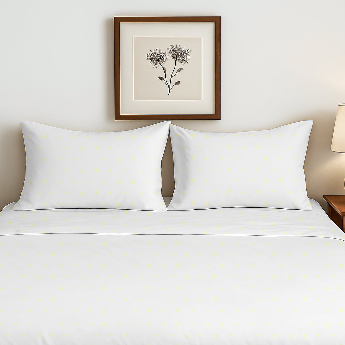 Plus Embroidered Duvet Cover Set