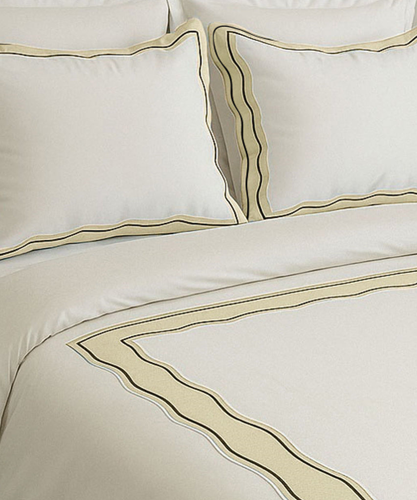 Sagrisa Applique Embroidery Cotton Duvet Cover Set