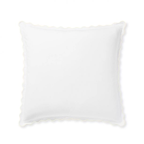 400TC Cotton Sateen Small Scallop Embroidery Duvet Cover Set