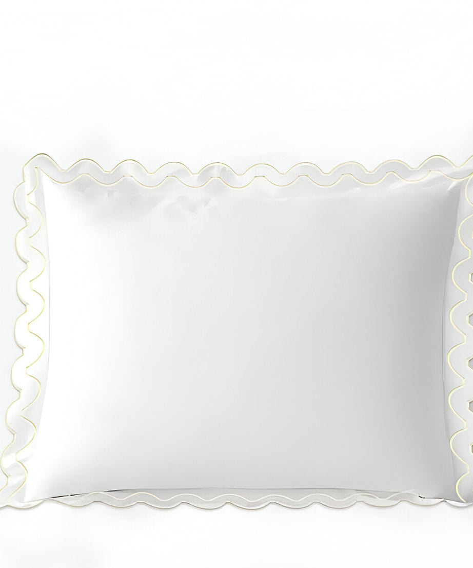 400TC Reverse U Shape Embroidery Cotton Duvet Cover Set