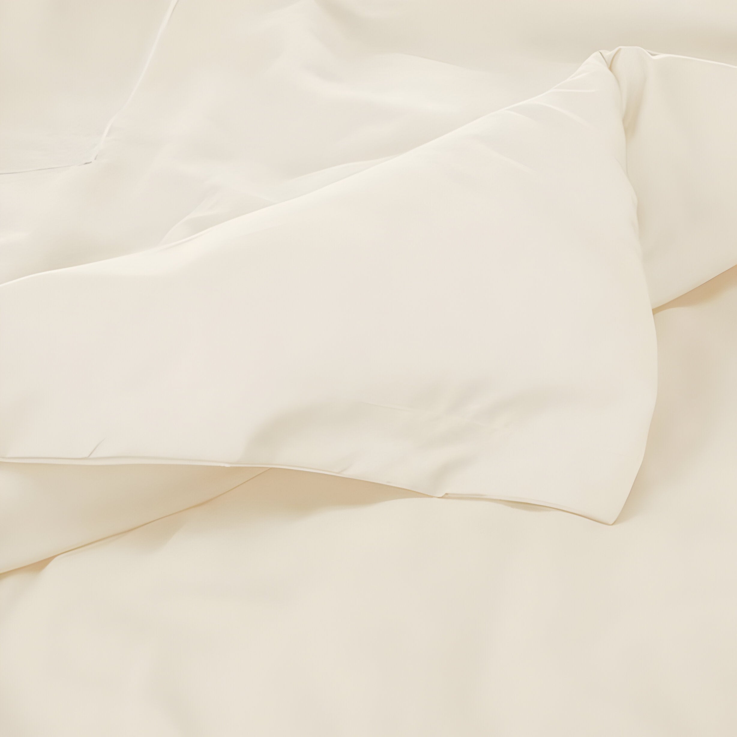 400TC Cotton Luxurious Single Embroidery Sateen Solid Duvet Cover Set