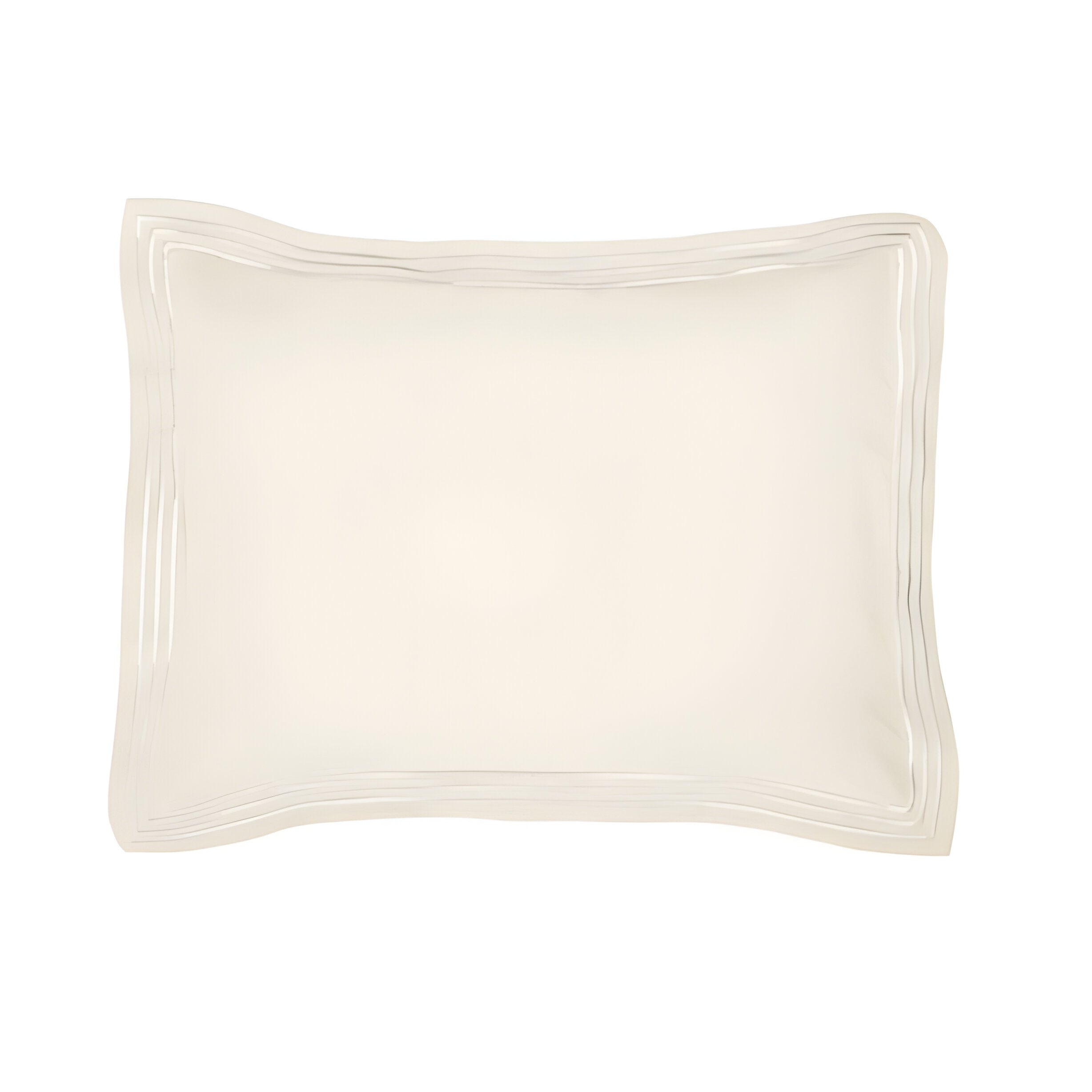 400TC Cotton Luxurious Triple Embroidery Sateen Solid Duvet Cover Set