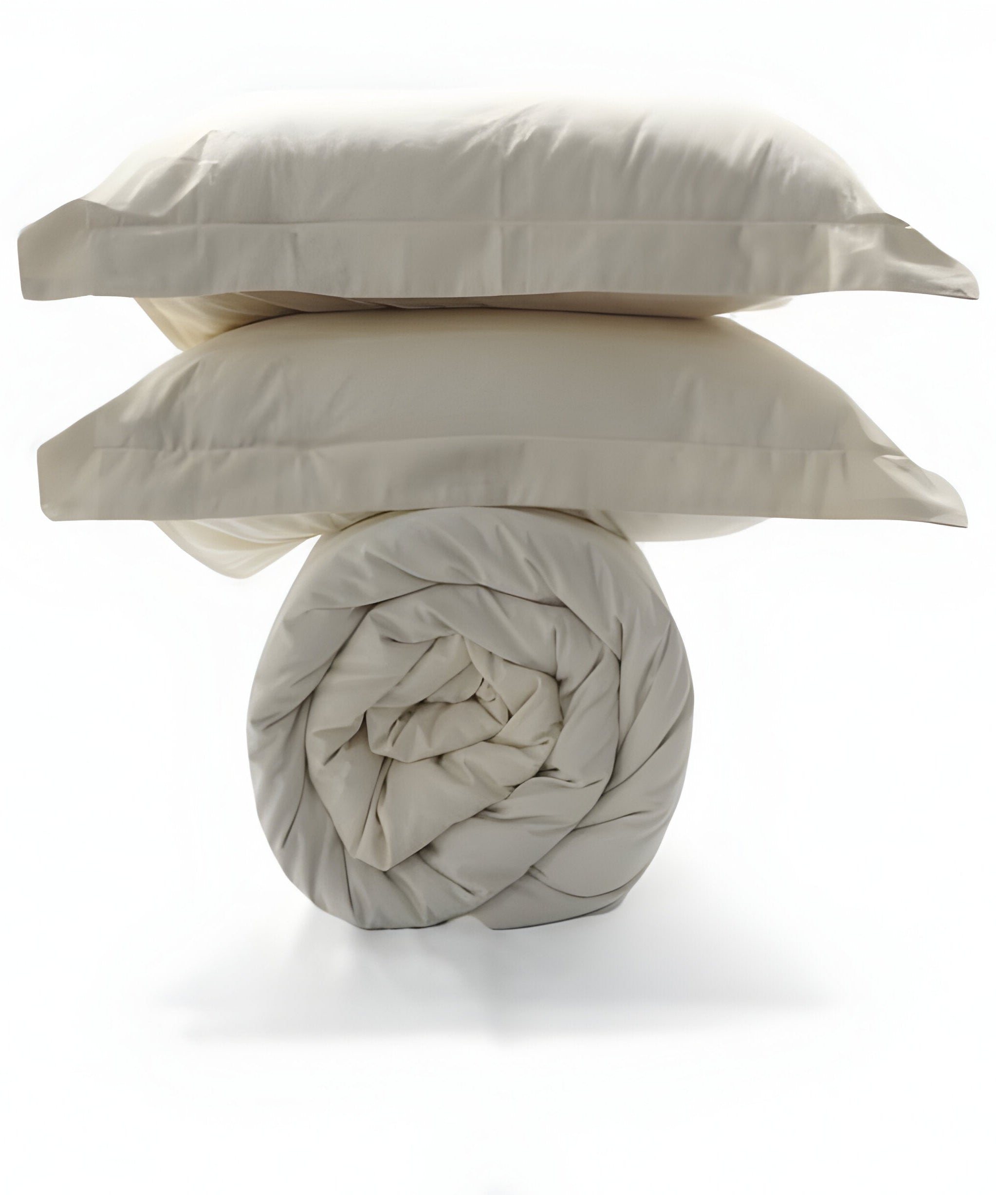400TC Cotton Sateen Solid Duvet Cover Set