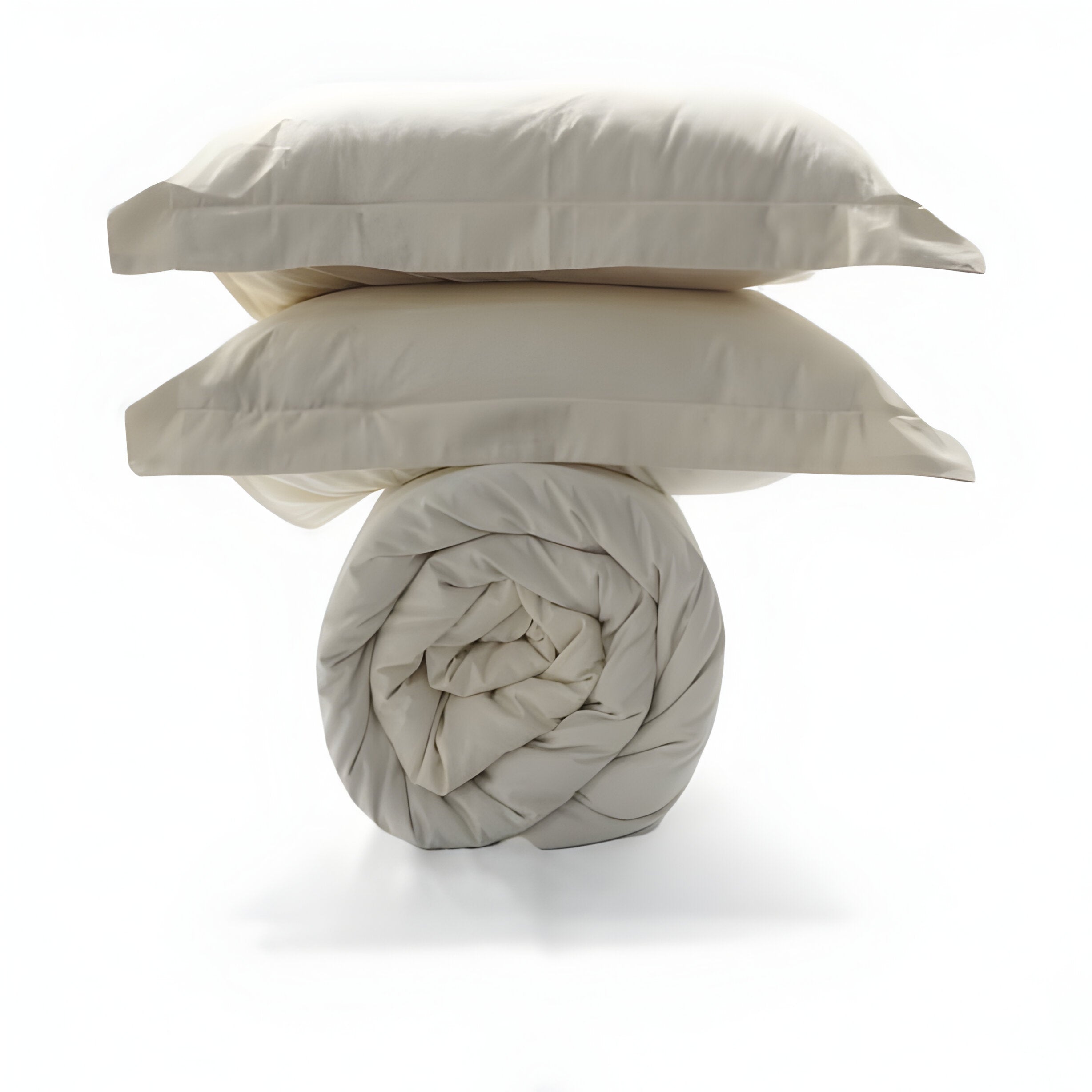 400TC Cotton Sateen Solid Duvet Cover Set