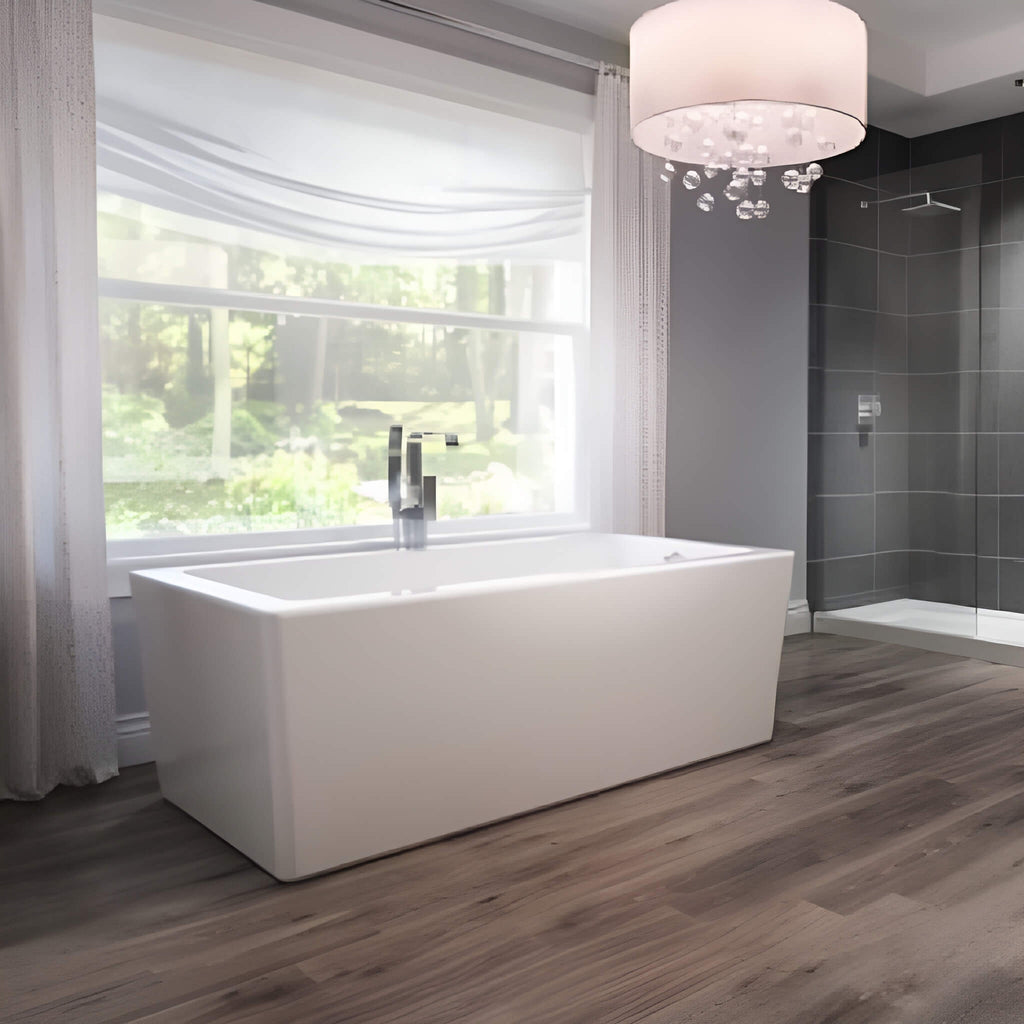 Jacuzzi Bianca 66-Inch Whirlpool Bath [JBIF6636WUR2CPWW/WC] (SAK41632)