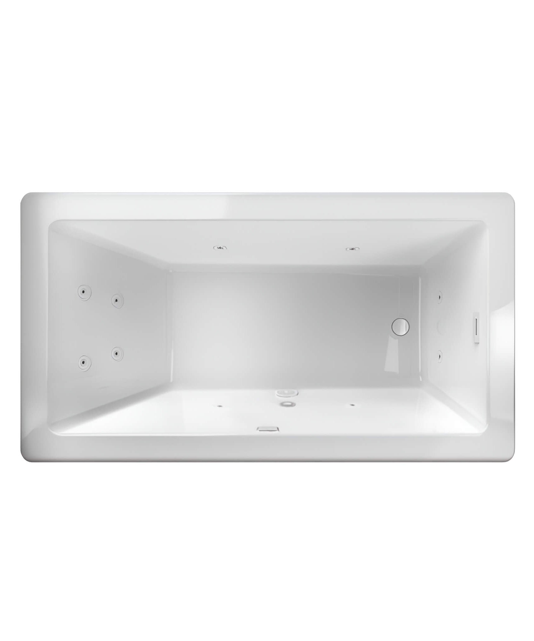 Jacuzzi Bianca 66-Inch Whirlpool Bath [JBIF6636WUR2CPWW/WC] (SAK41632)