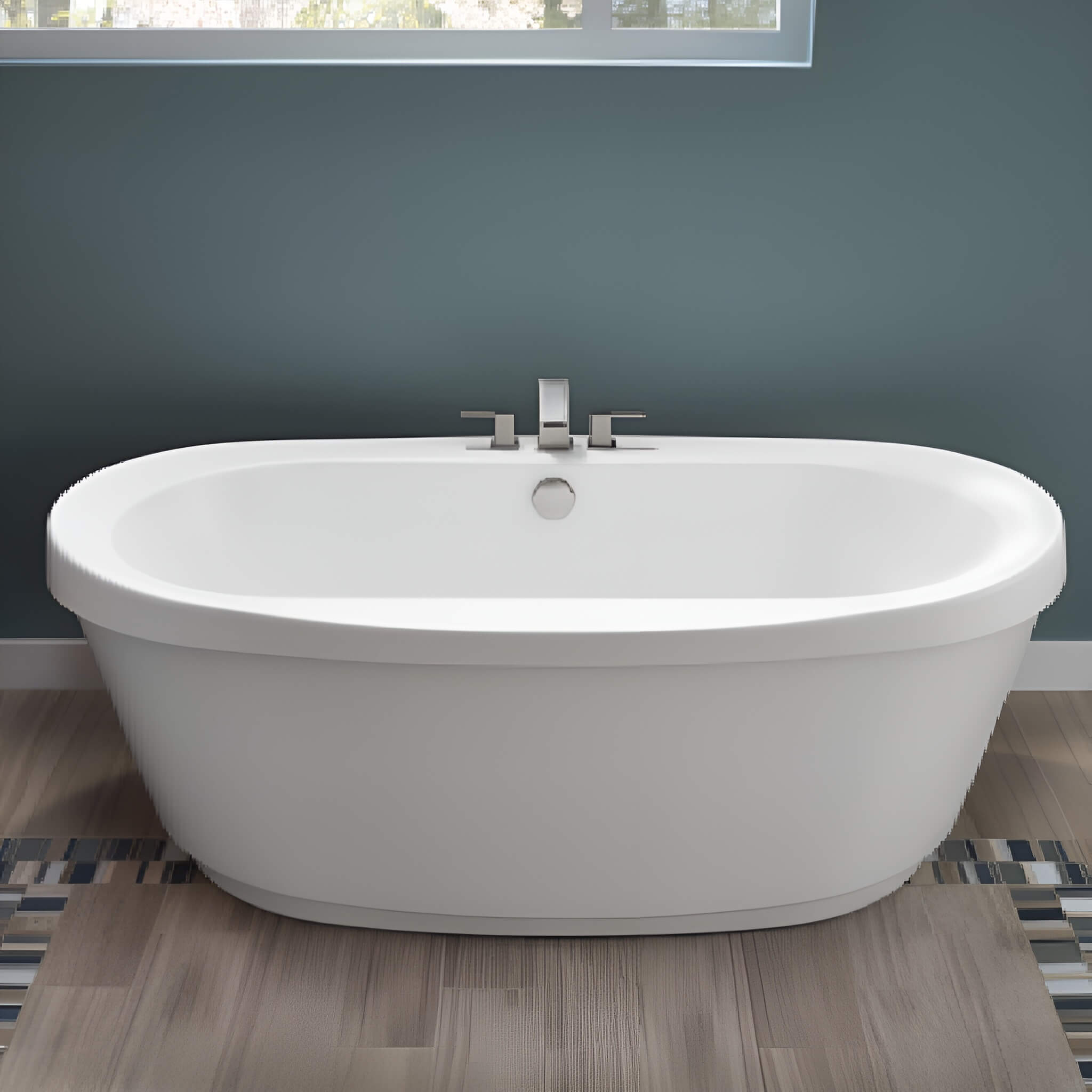 Jacuzzi Bravo 66-Inch Freestanding Air Tub [JBRF6636ACX2XXW/B/Y] (SAK95865)