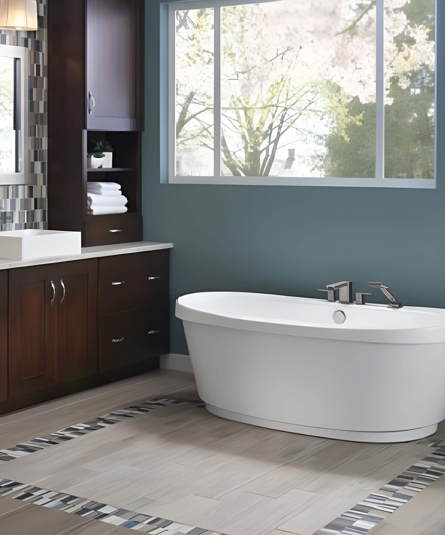Jacuzzi Bravo 66-Inch Freestanding Air Tub [JBRF6636ACX2XXW/B/Y] (SAK95865)