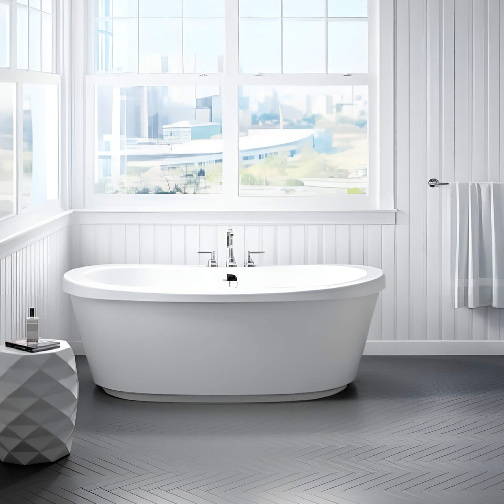 Jacuzzi Bravo 66-Inch Freestanding Air Tub [JBRF6636ACX2XXW/B/Y] (SAK95865)