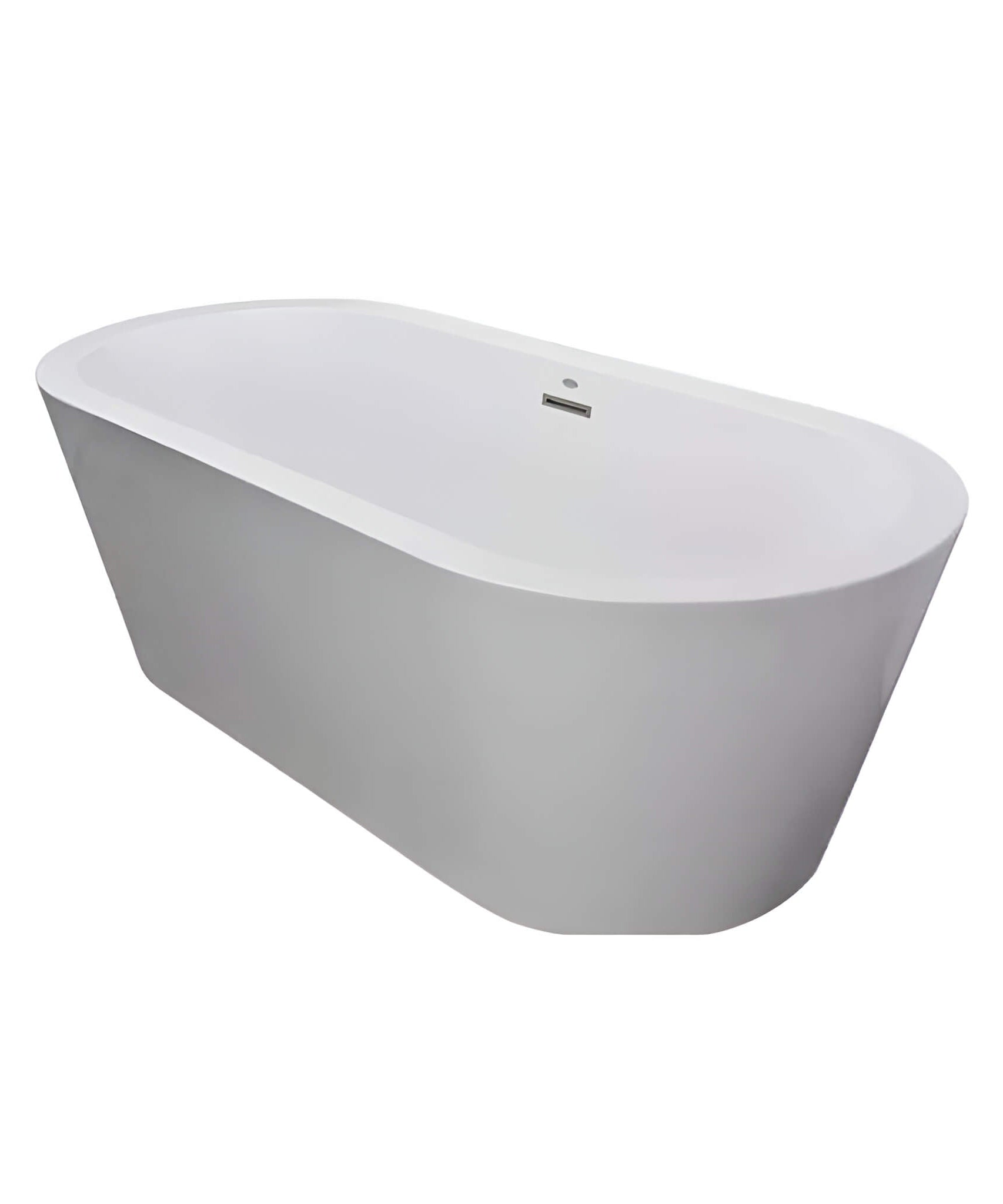 Jacuzzi Celeste 70-Inch Freestanding Ergonomic Soaking Tub [JCEF7032BCXXXXW/G] (SAK50243)