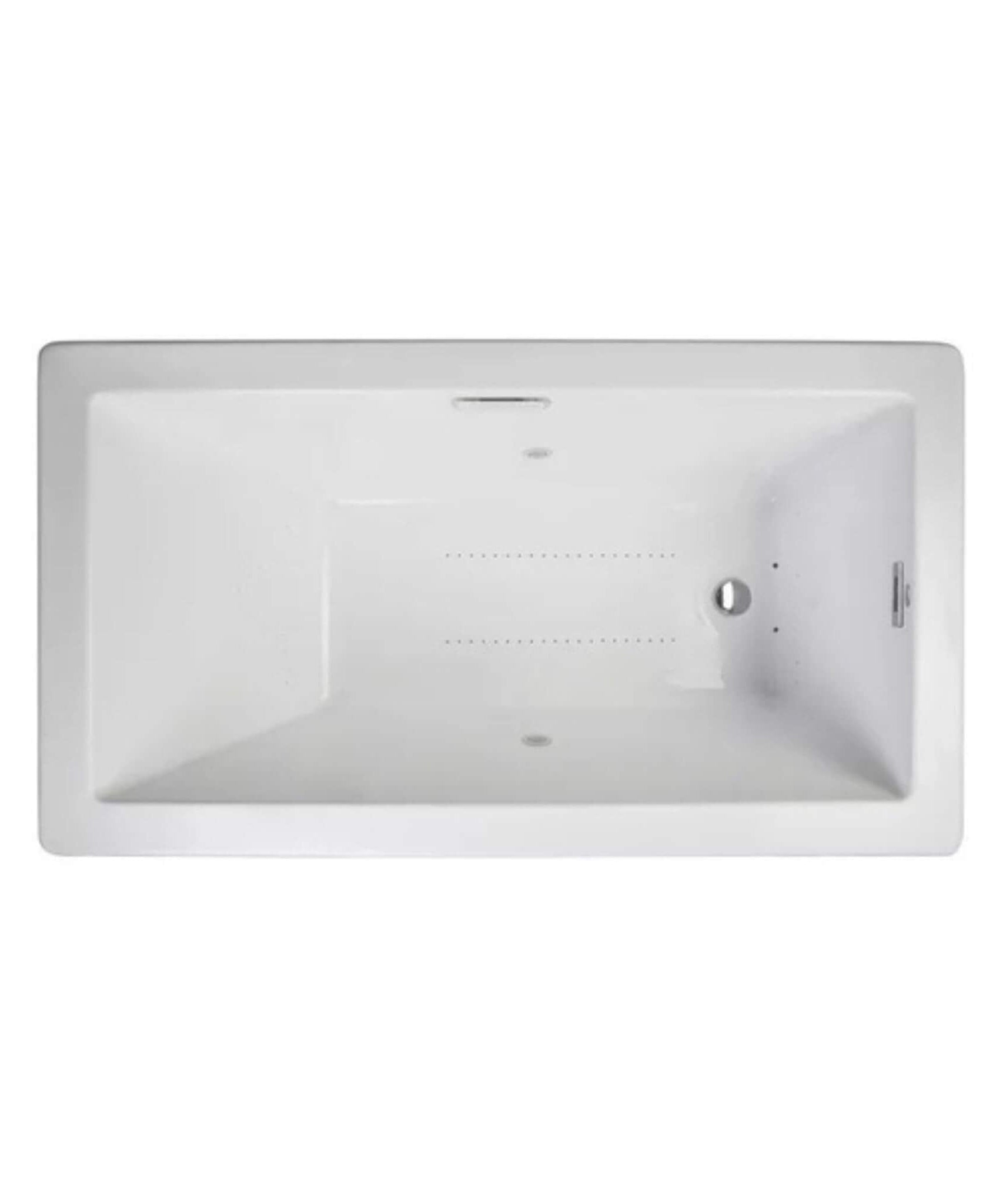 Jacuzzi Elara 66-Inch Rectangle Drop-In Whirlpool Bath [JELL6636WLR2HXWW/YY] (SAK42318)