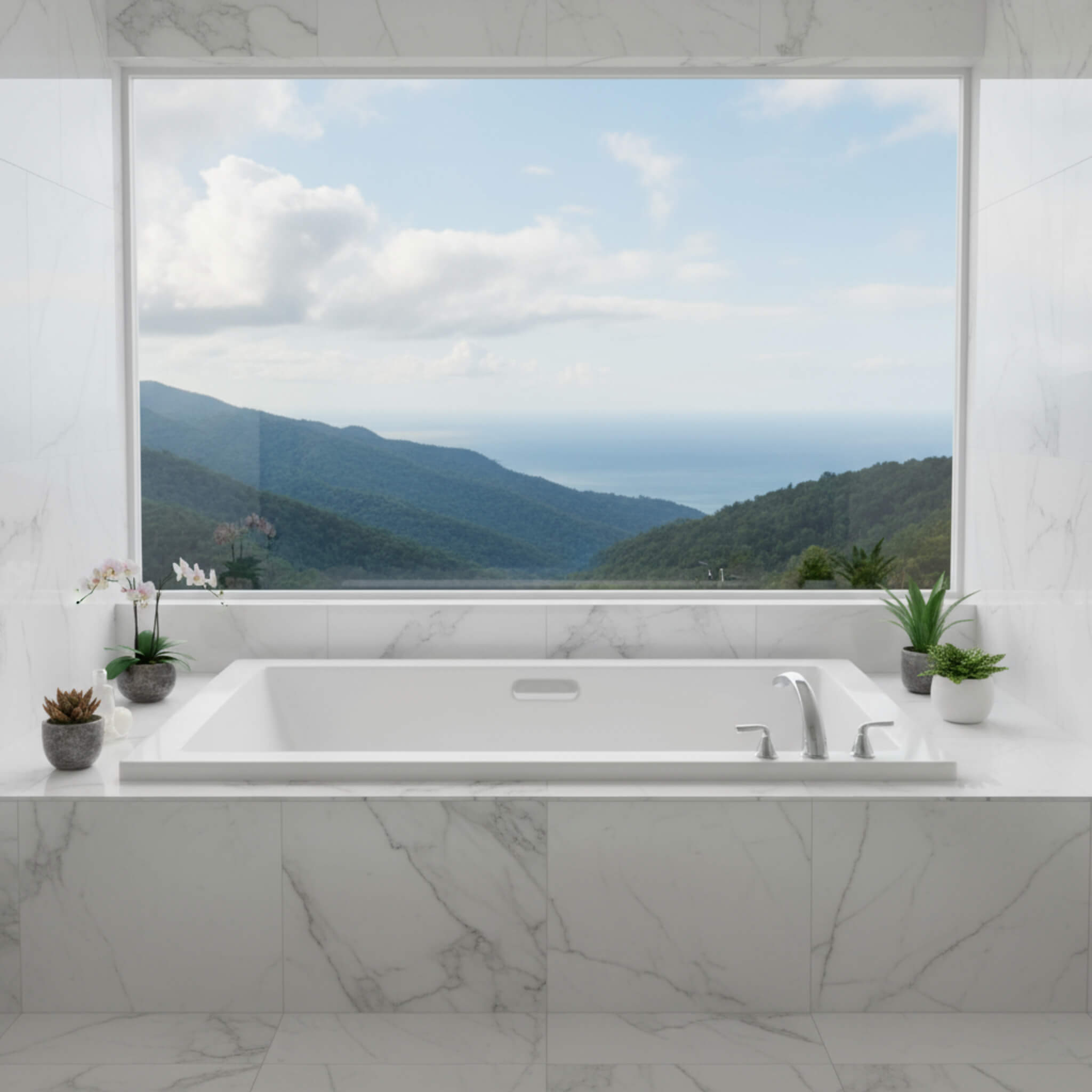 Jacuzzi Elara 66-Inch Rectangle Drop-In Whirlpool Bath [JELL6636WLR2HXWW/YY] (SAK42318)