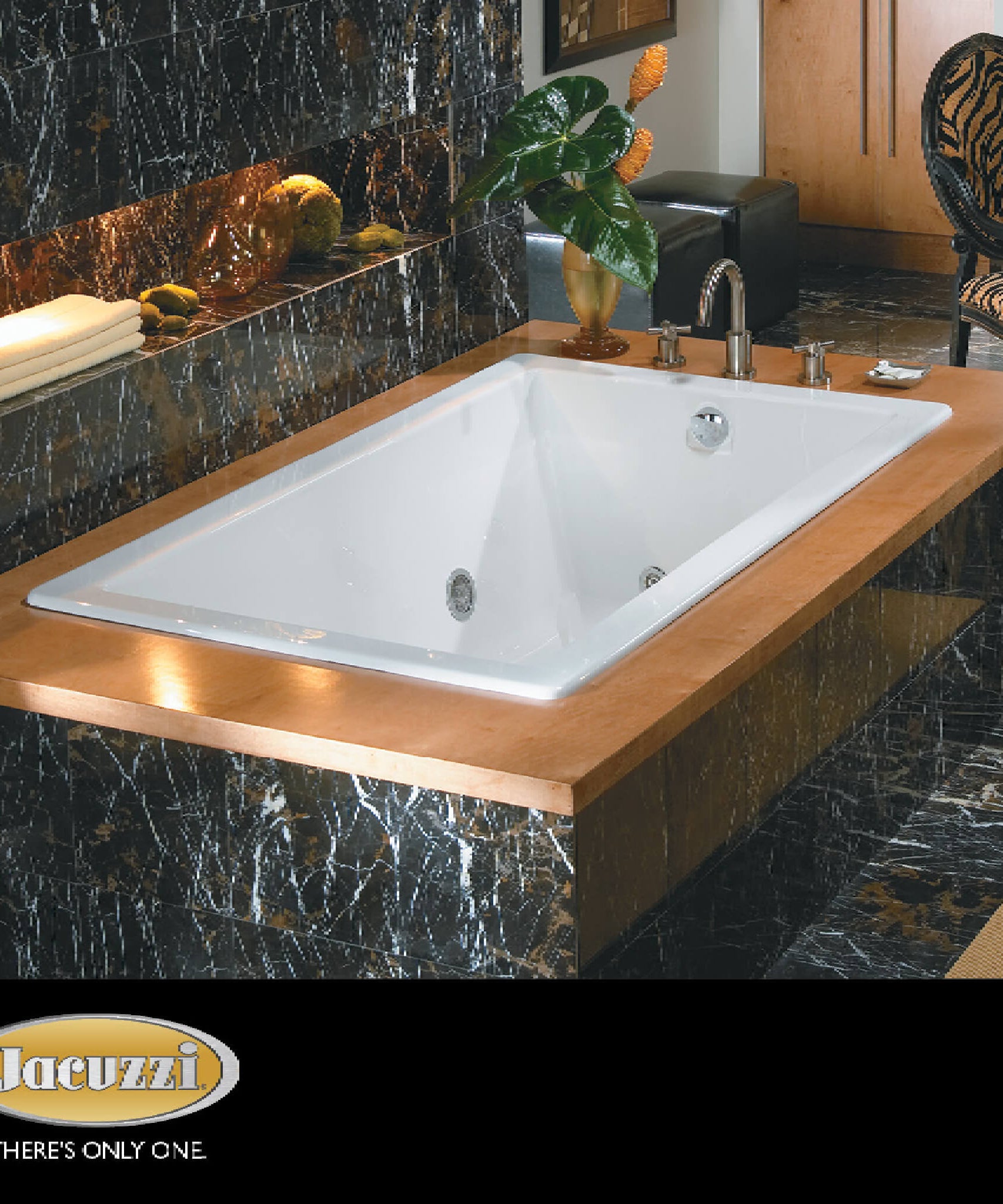 Jacuzzi Elara 60-Inch Drop-In Whirlpool Bath [JELL6036WLR2HXWW/YY] (SAK52732)