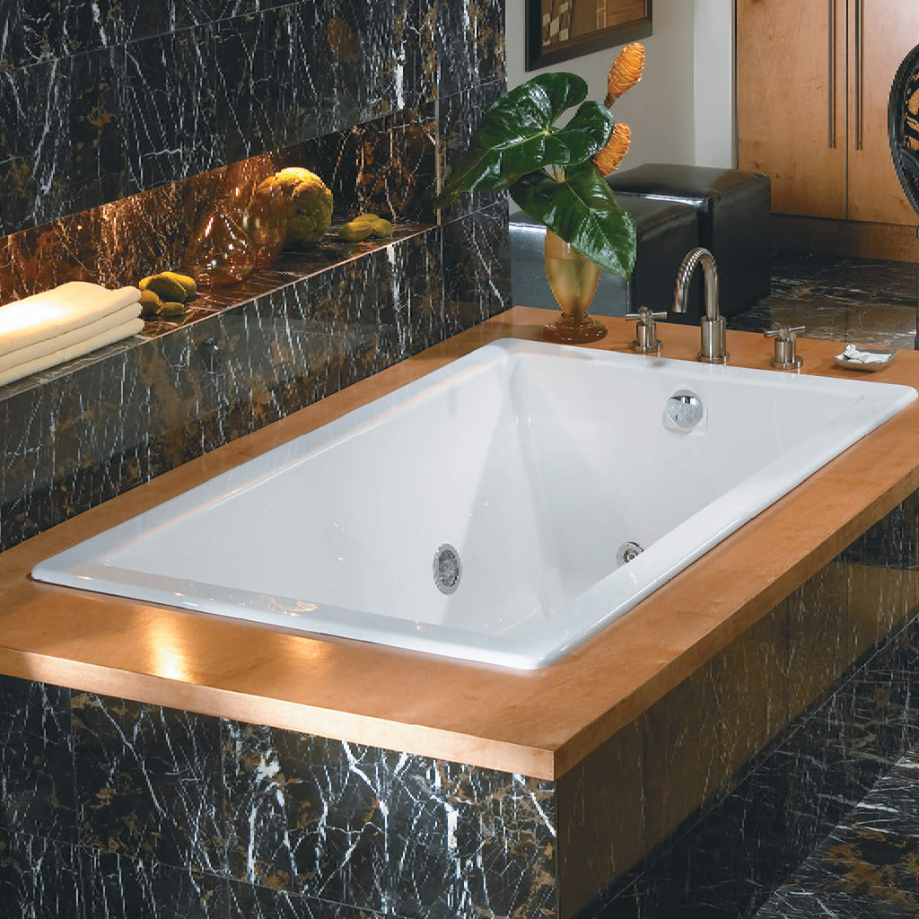 Jacuzzi Elara 72-Inch Drop-In Air Tub With Right Drain [JELA7236ARL4CXW/Y] (SAK38076)