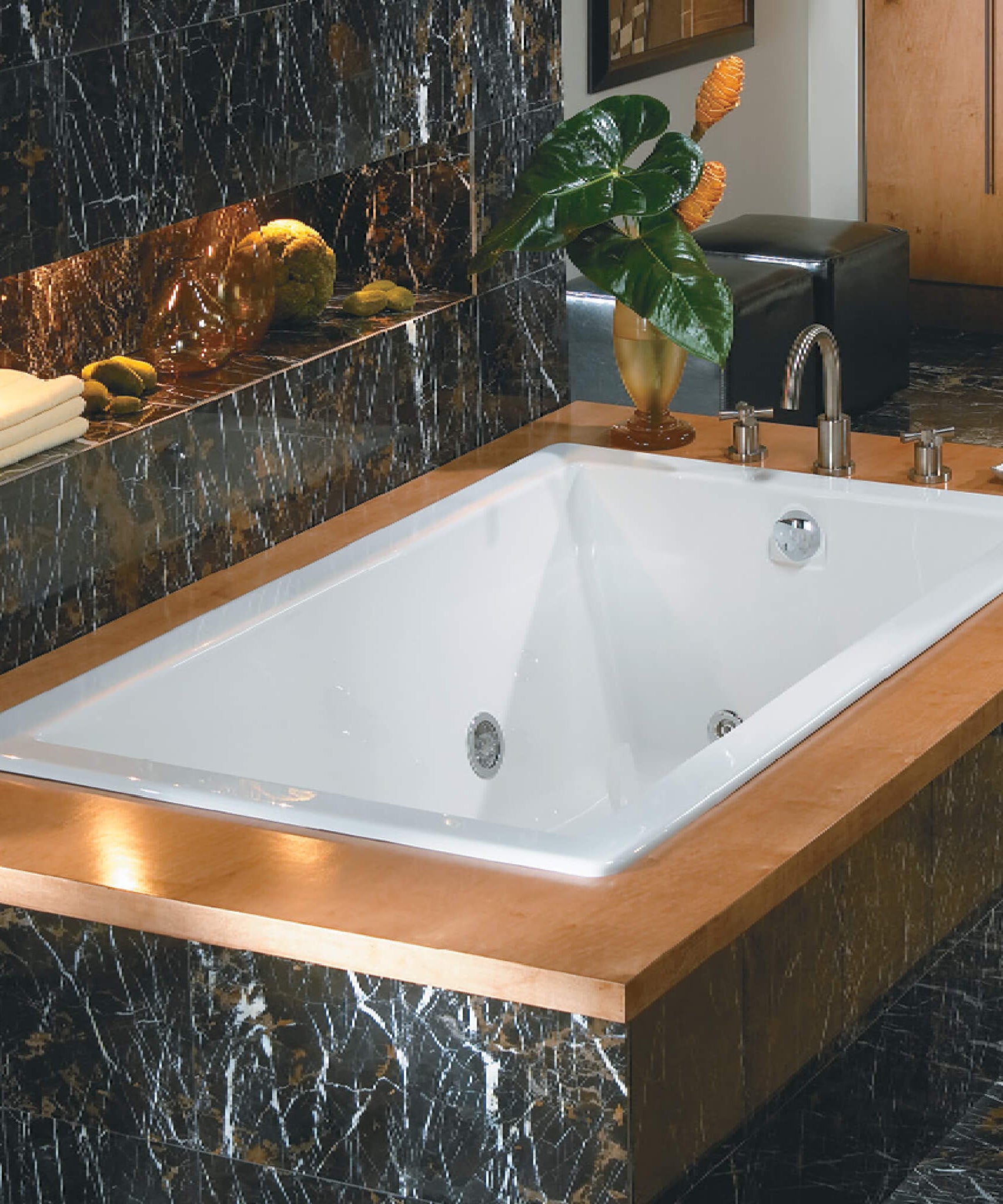Jacuzzi Elara 72-Inch Rectangle Whirlpool Bathtub With Left Drain [JELA7236WLR2HX] (SAK61507)
