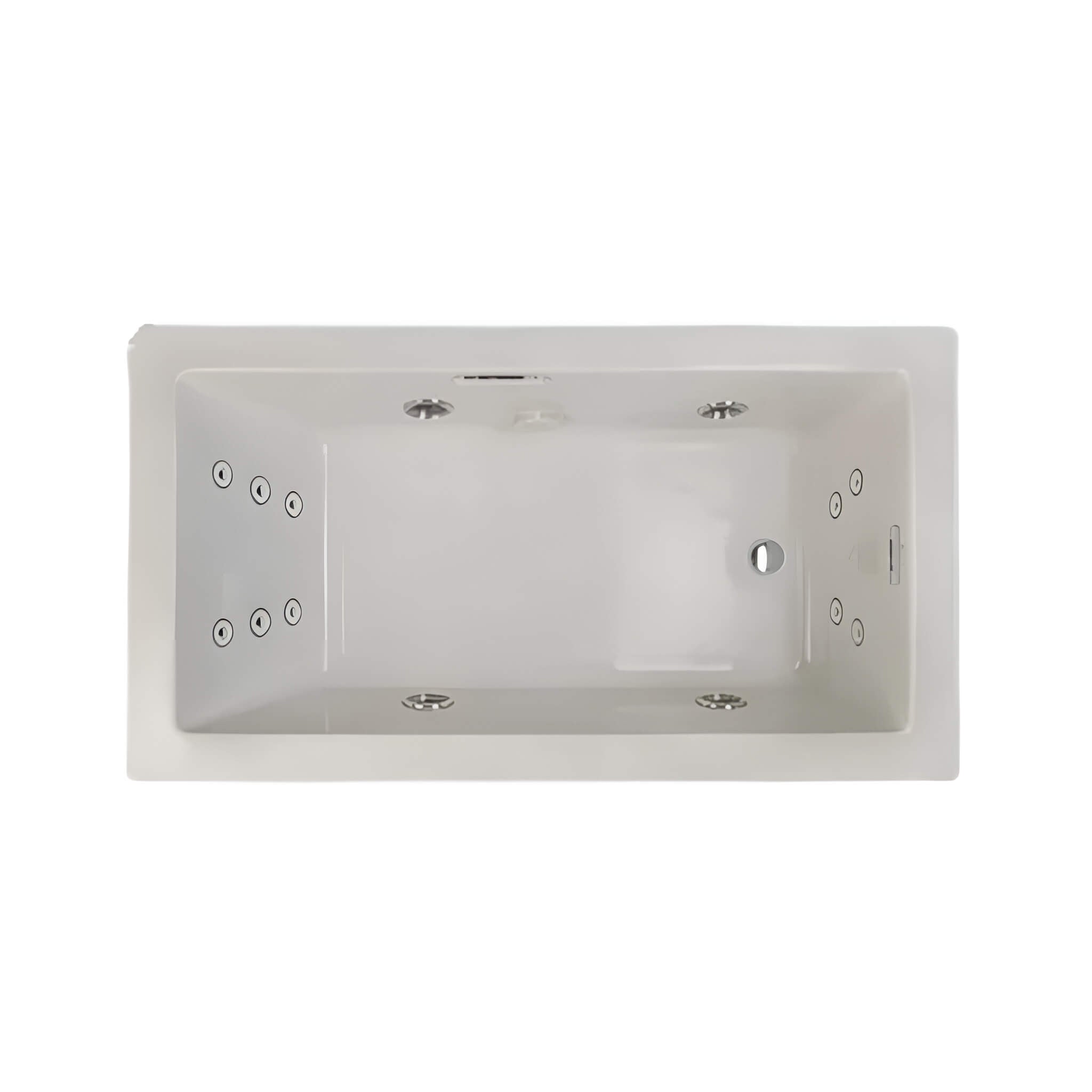 Jacuzzi Elara 72-Inch Drop-In Whirlpool Bathtub With 10 AccuPro Jet [JELA7242WRL2HX] (SAK32651)