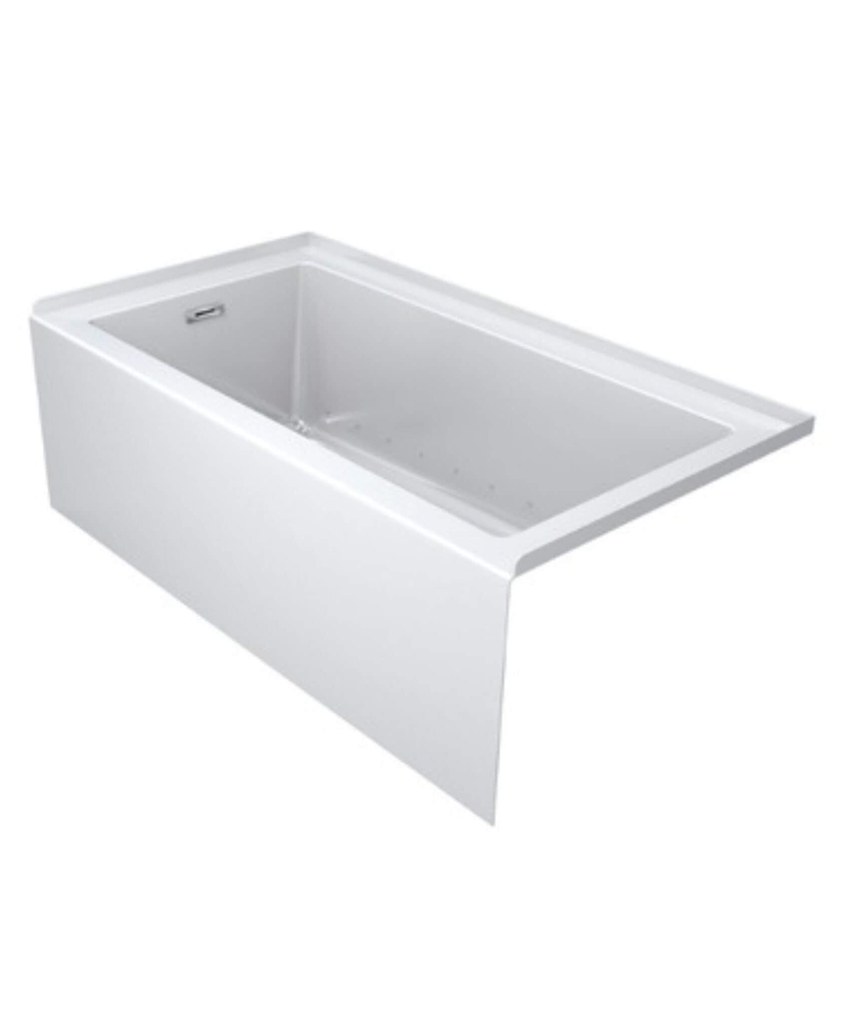 Jacuzzi Linea 60-Inch 3-Wall Alcove Air Tub With Left Drain [JLNS6032ALR2XXW/Y] (SAK35624)