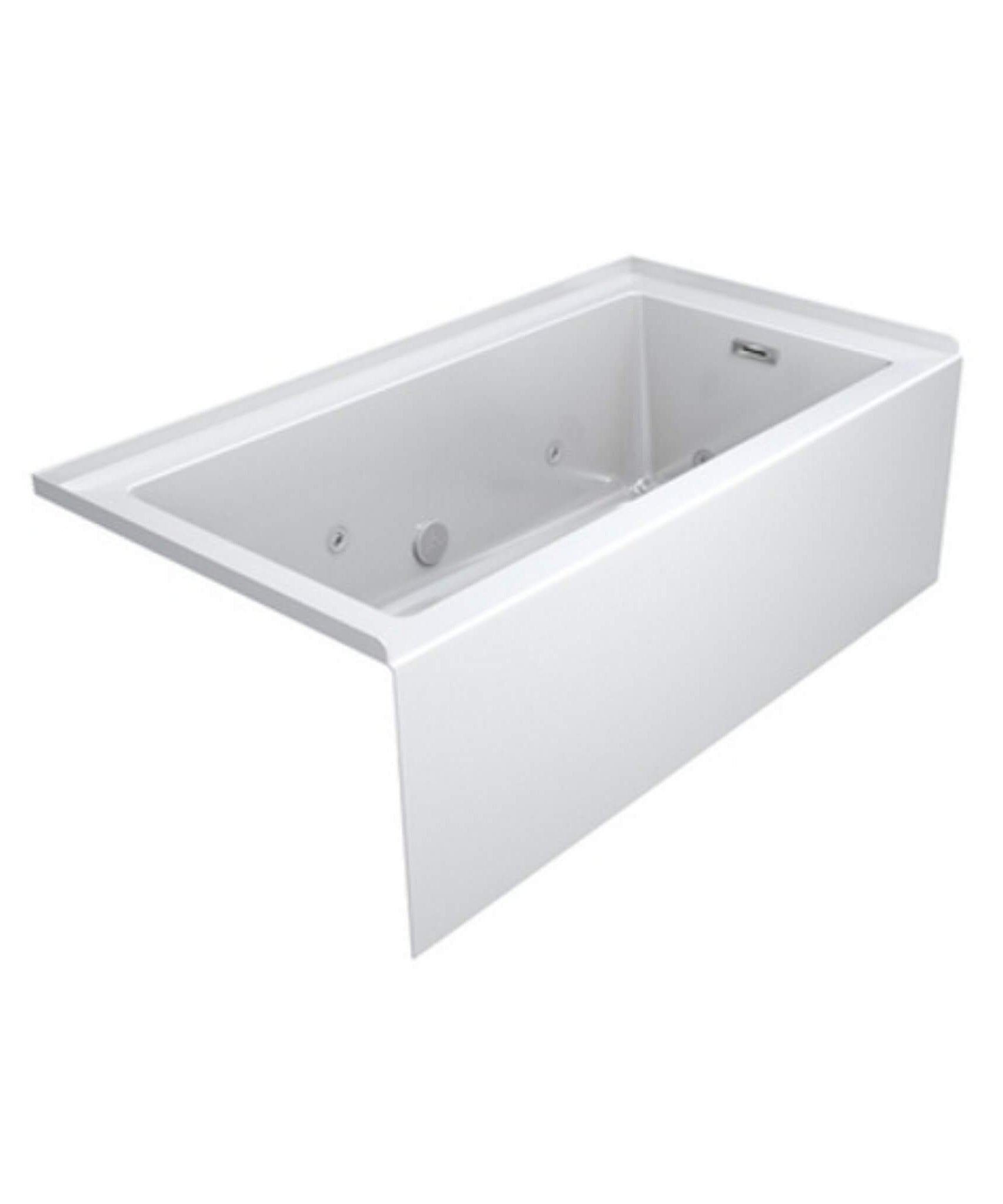 Jacuzzi Linea 60-Inch Rectangle Whirlpool Bathtub [JLNS6030WRL2HXWW/WC] (SAK84031)