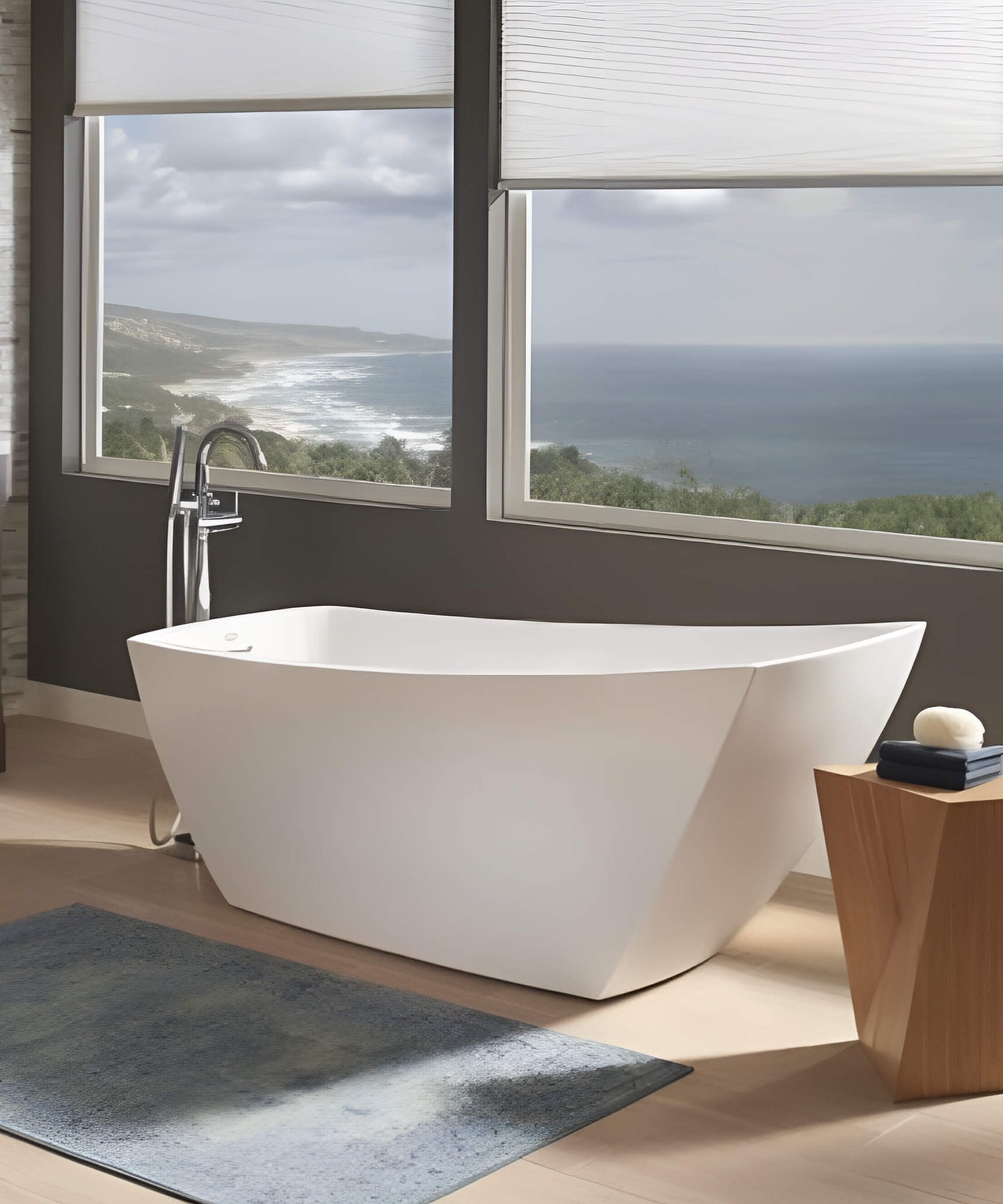 Jacuzzi Stella Unique Size Soaking Tub [JSTF6731BUXXXXW/G] (SAK70841)