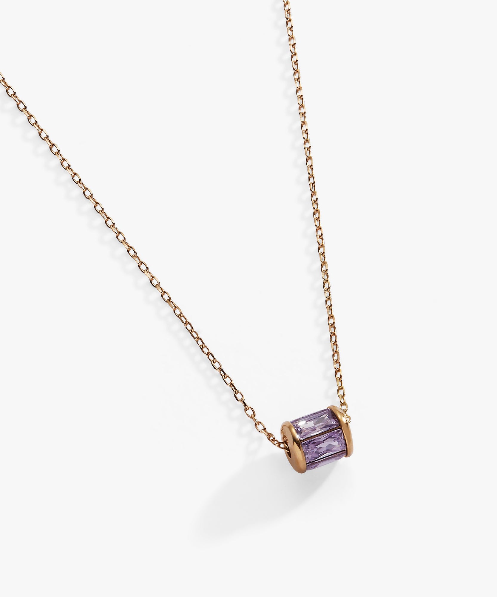 June Birthstone Precious Pendant Necklace