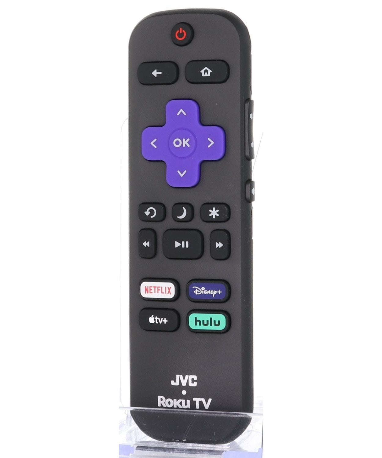 JVC RC-AFIR Roku TV Remote Control 2022 | Netflix | Disney+ | Apple TV+ | Hulu | IR - 3226001050