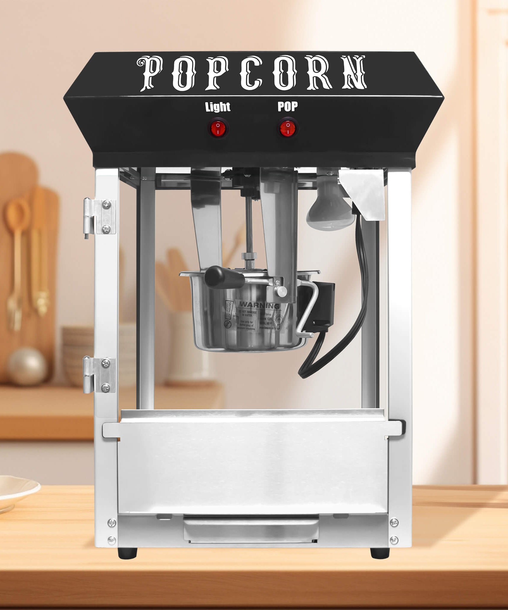 Kaitu Premium Commercial Bar Style 6-Ounce Popcorn Machine Maker (SAK84170)